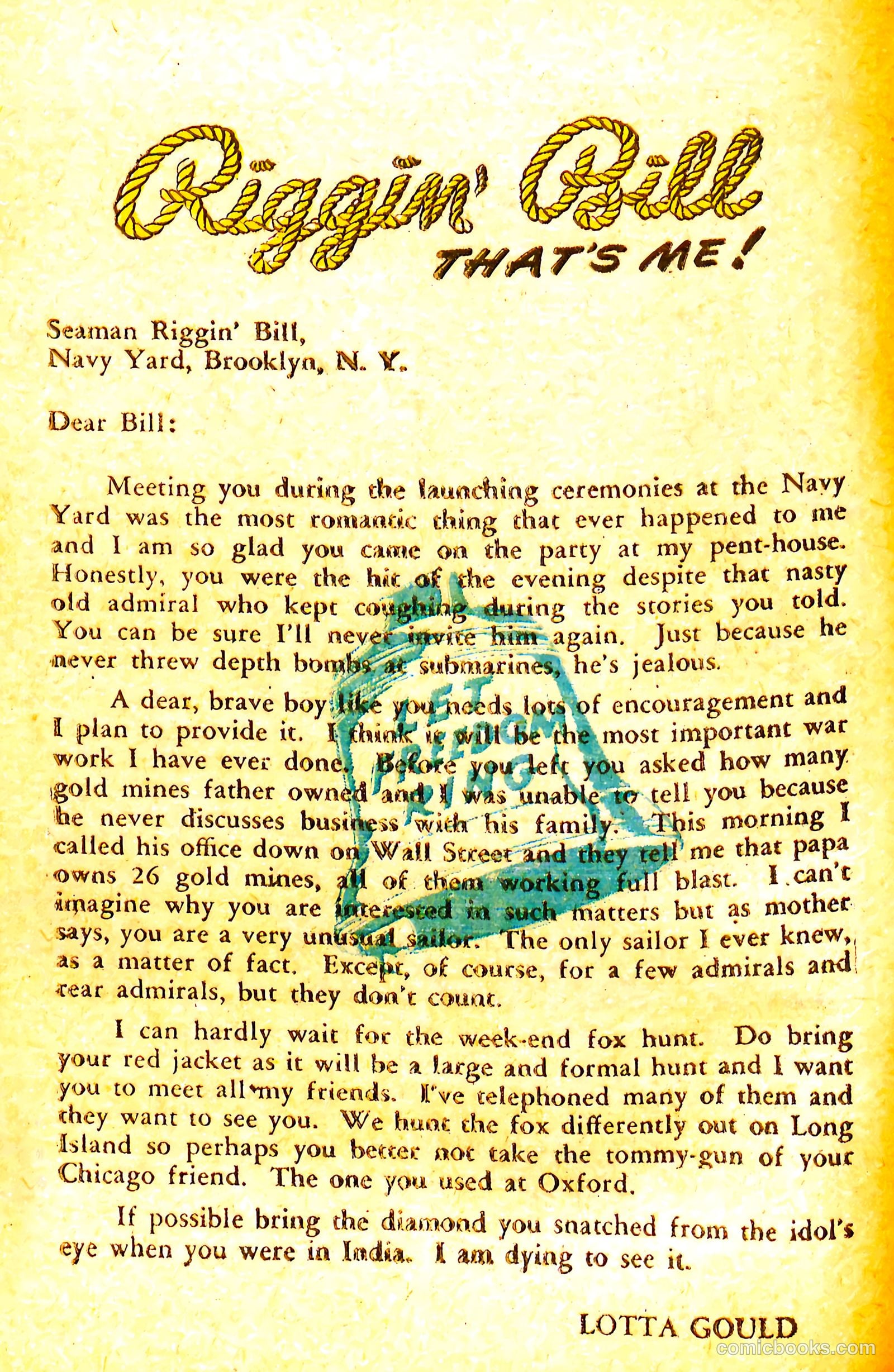 Riggin' Bill #1 — page 10 of 68