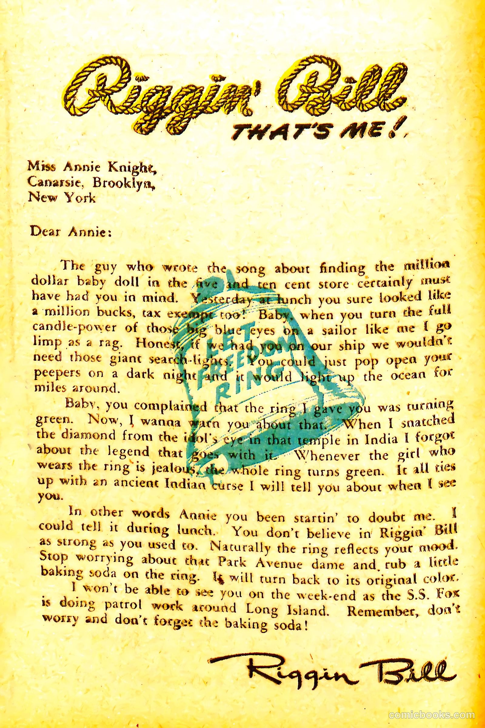 Riggin' Bill #1 — page 12 of 68