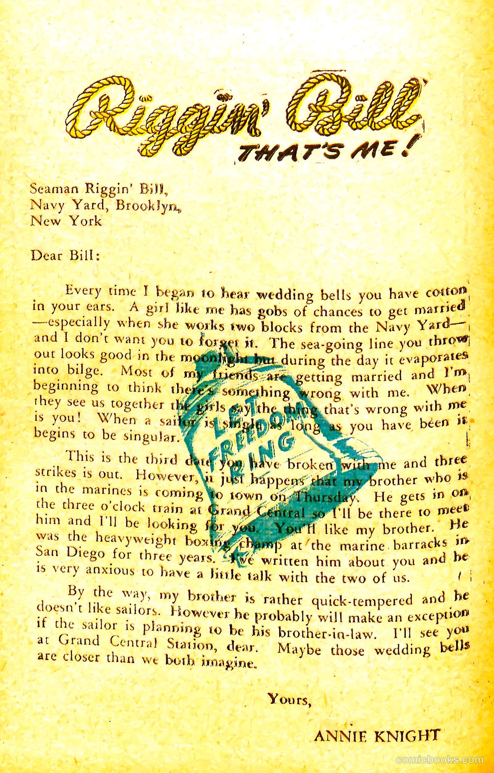 Riggin' Bill #1 — page 26 of 68