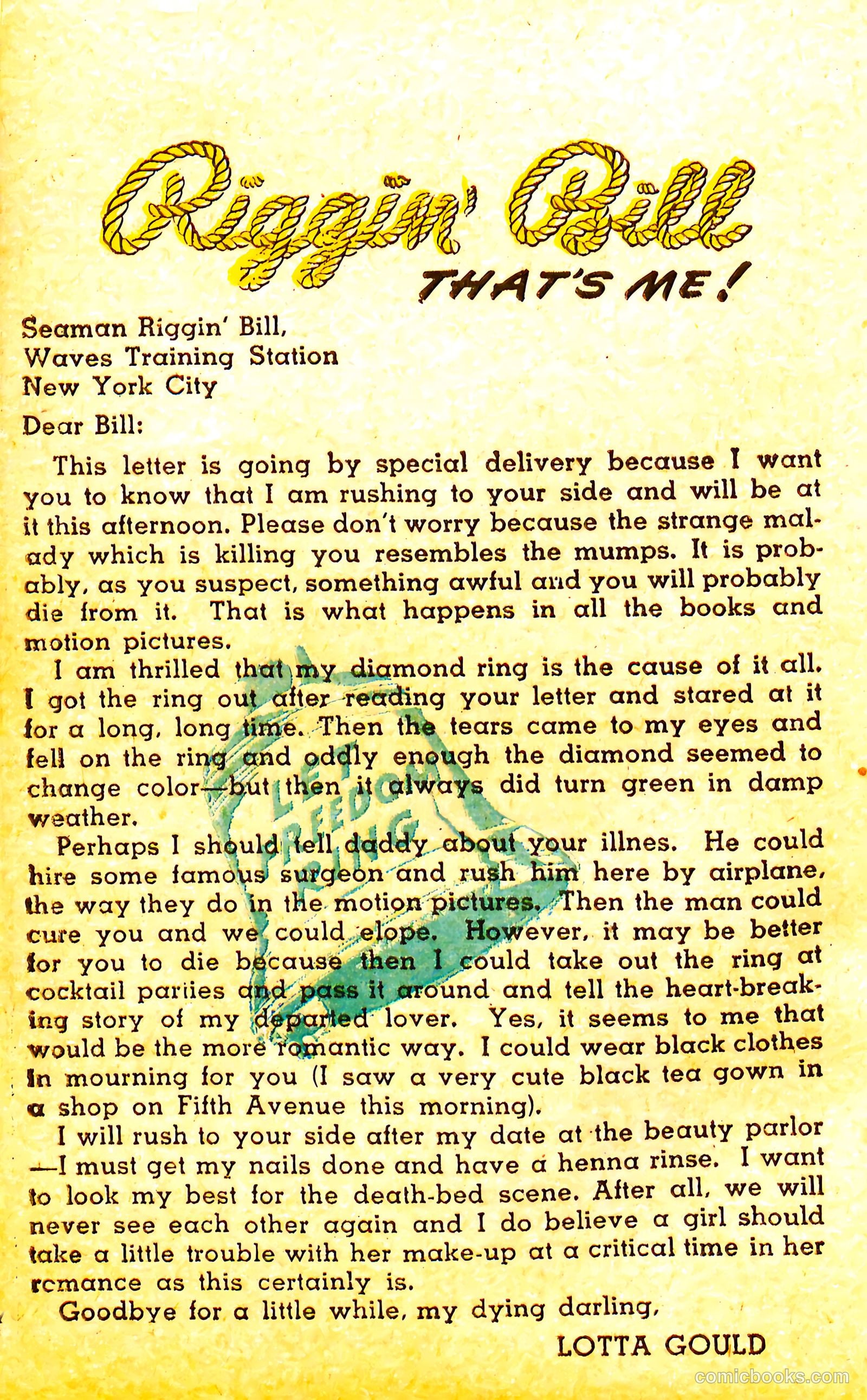 Riggin' Bill #1 — page 48 of 68