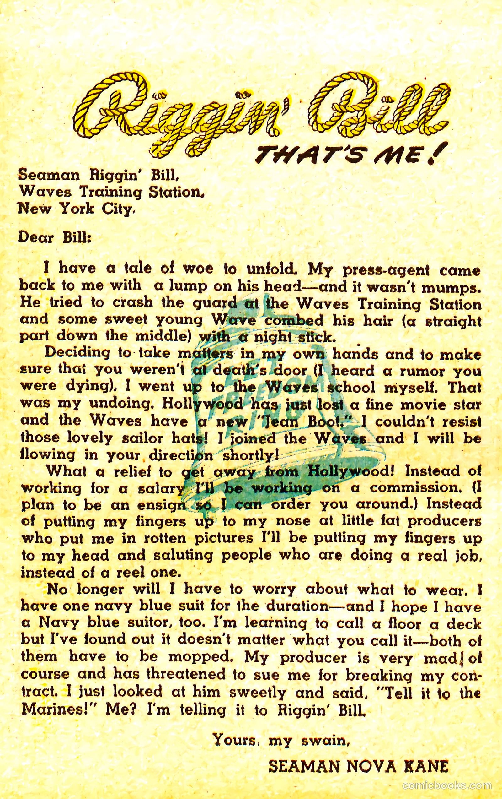 Riggin' Bill #1 — page 56 of 68