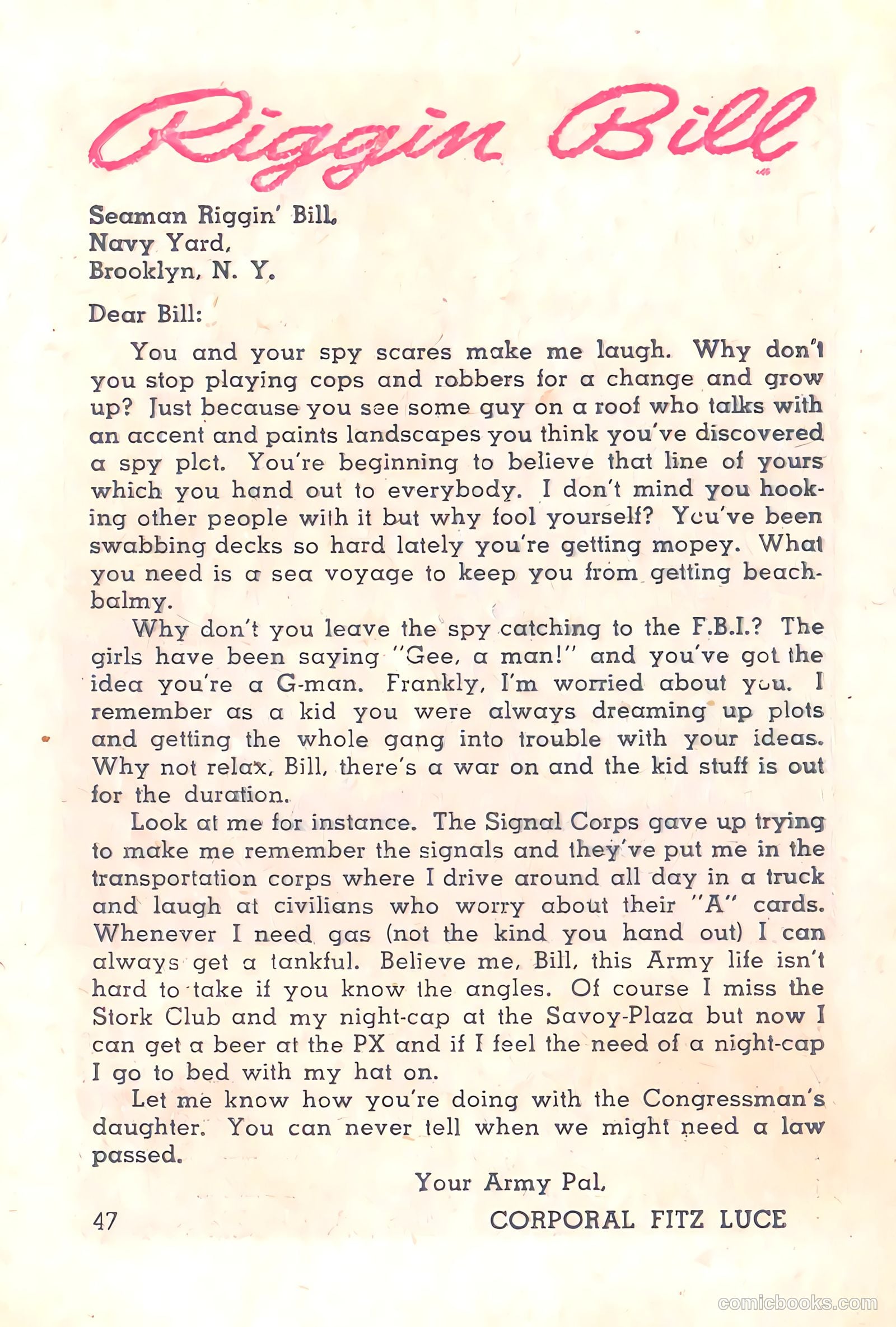 Riggin' Bill #2 — page 22 of 67