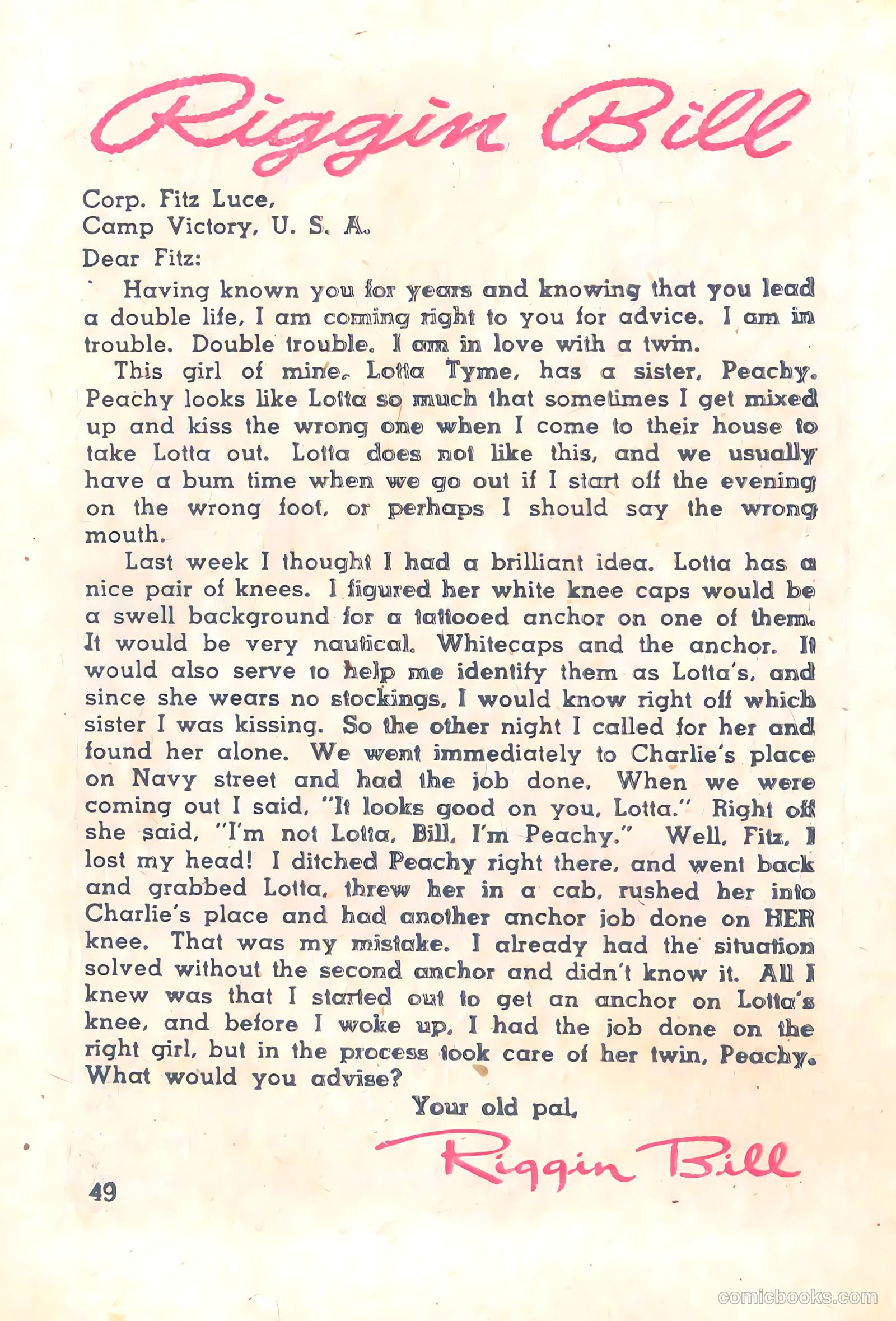 Riggin' Bill #2 — page 26 of 67