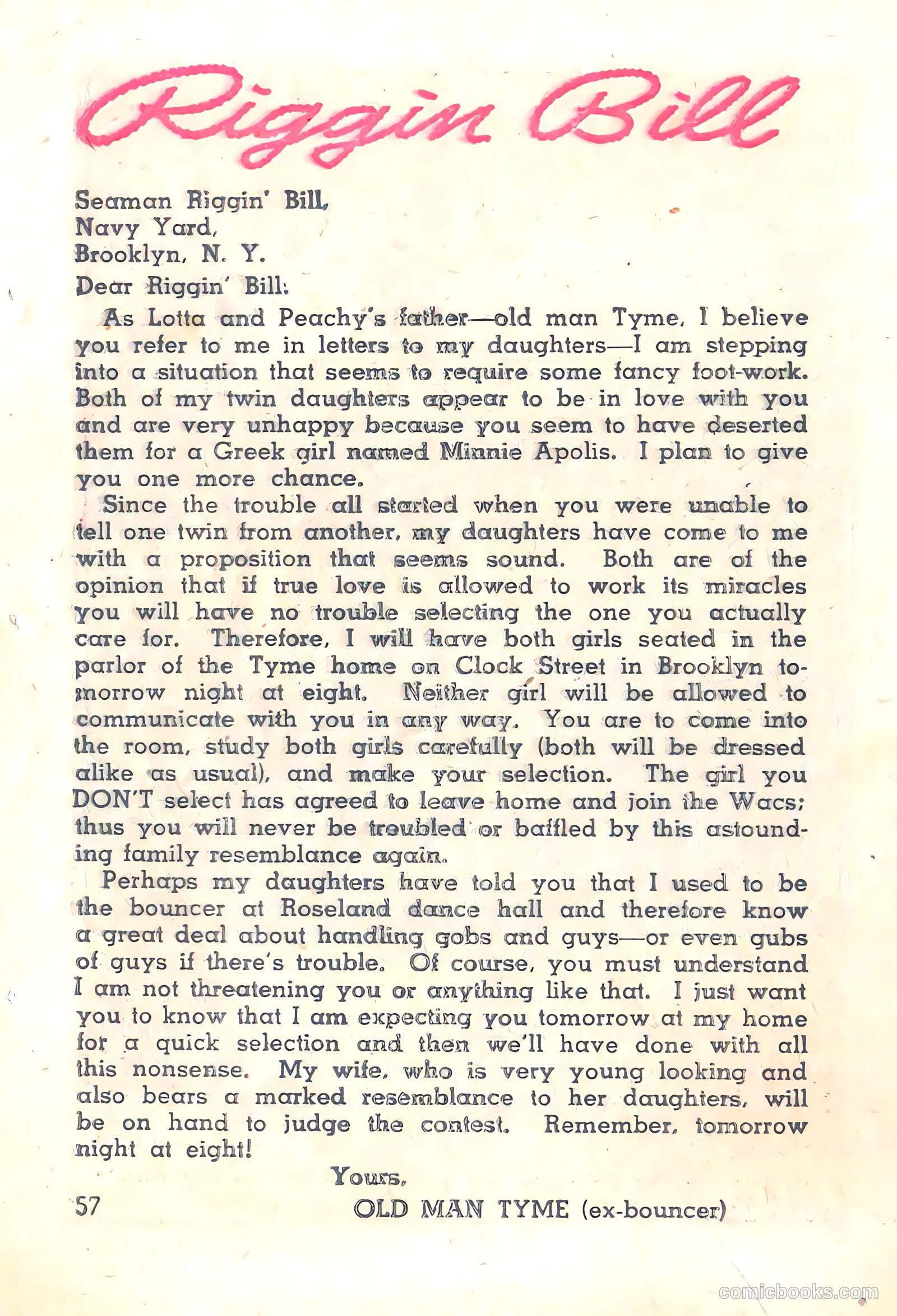 Riggin' Bill #2 — page 43 of 67