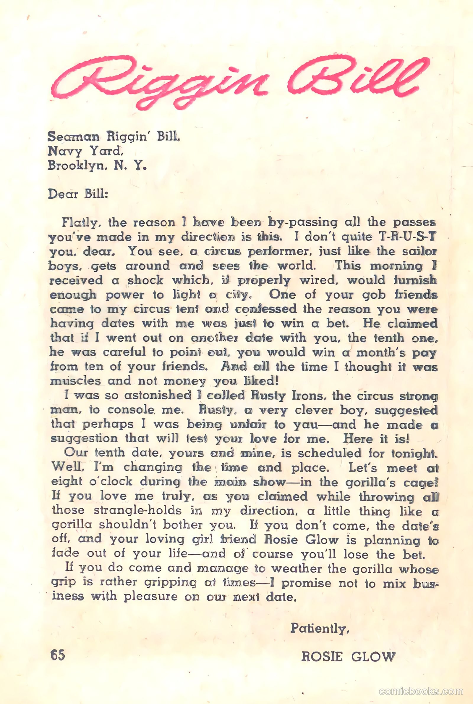 Riggin' Bill #2 — page 58 of 67