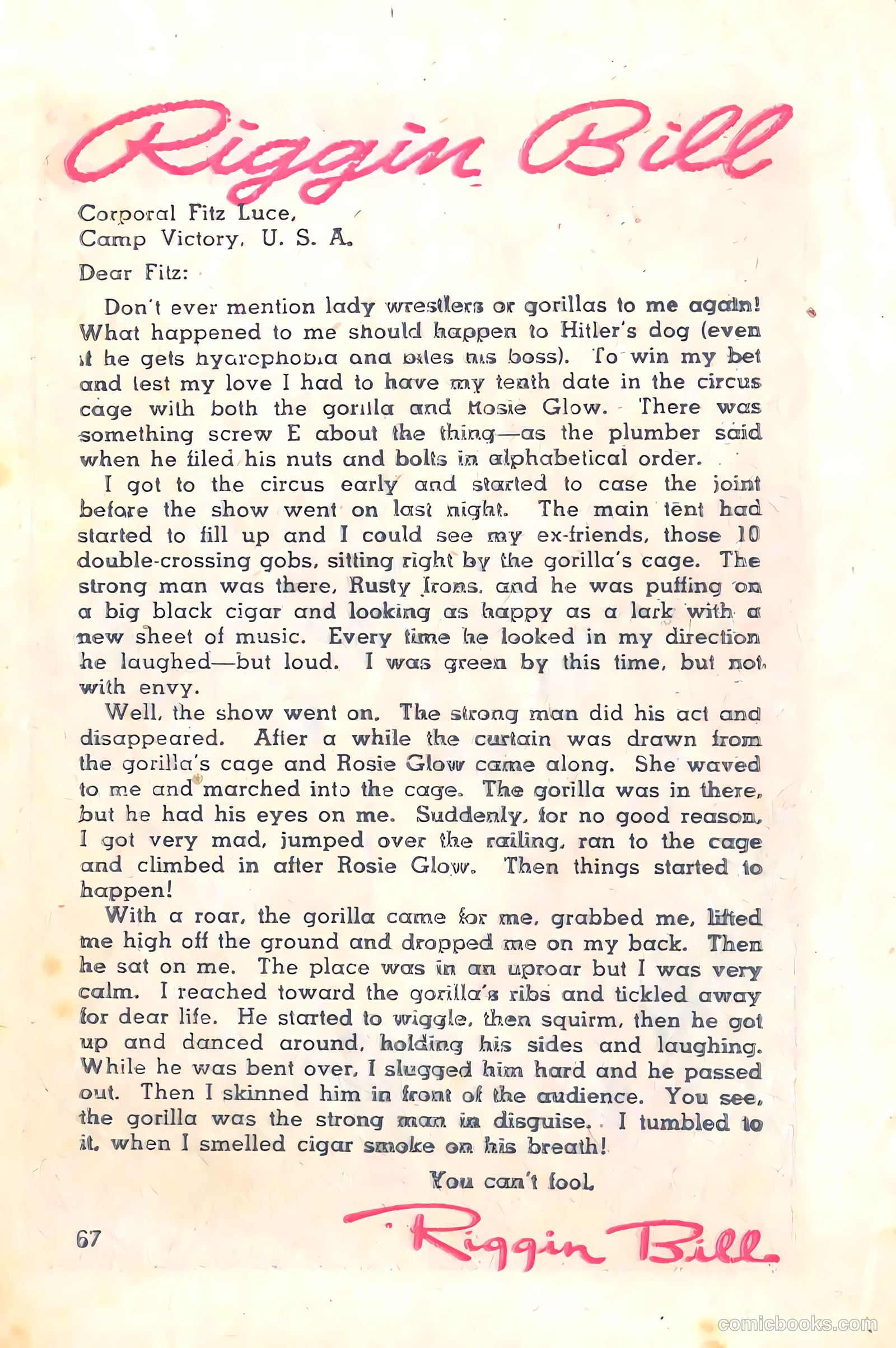 Riggin' Bill #2 — page 63 of 67