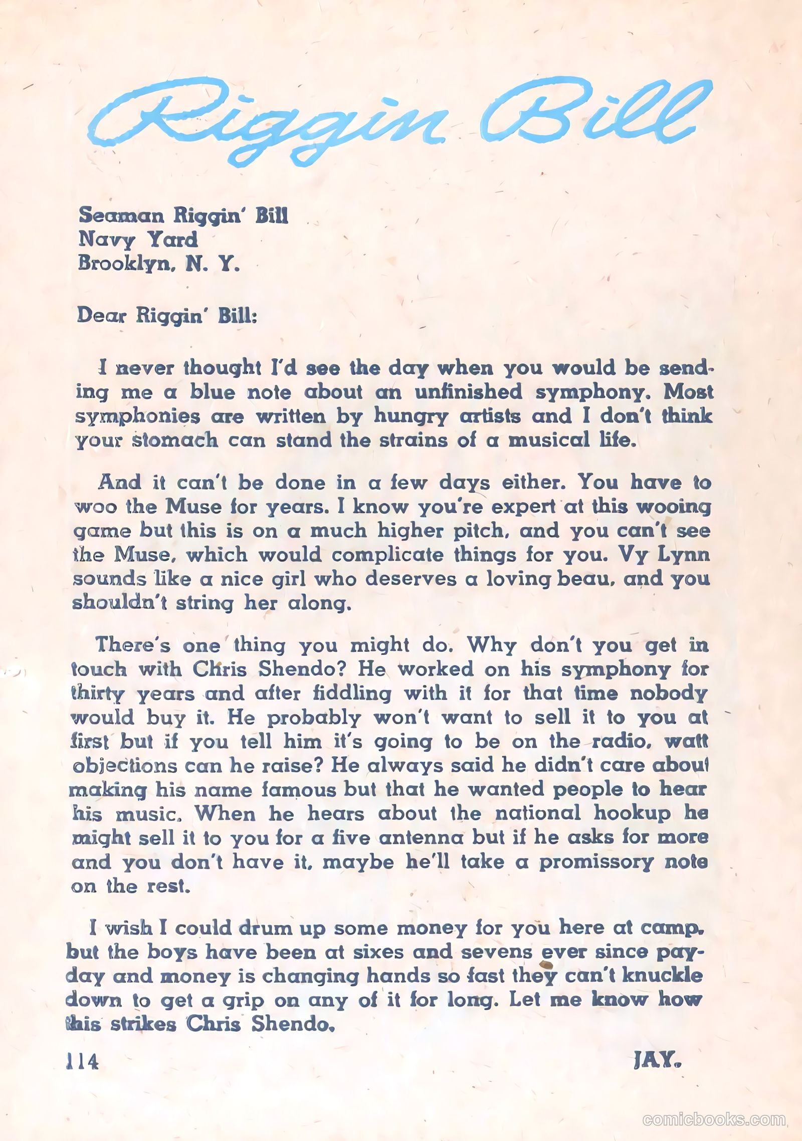 Riggin' Bill #4 — page 51 of 67