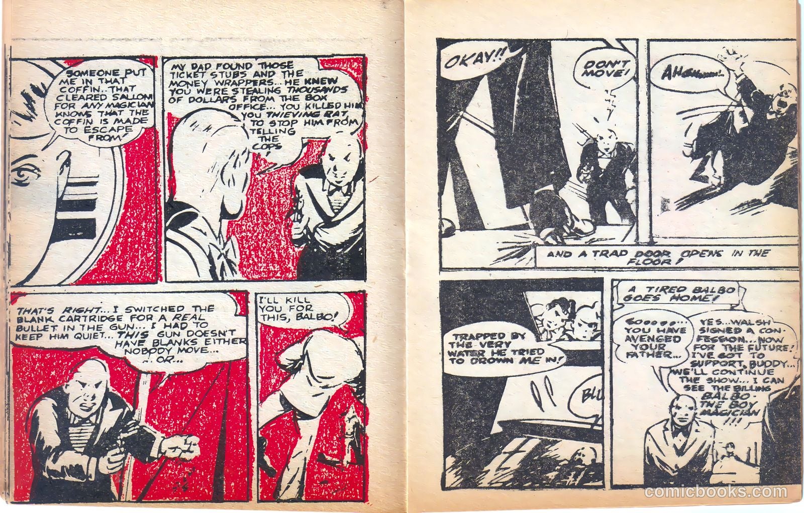 Balbo, the Boy Magician [Mighty Midget Comic] #12 — page 9 of 18