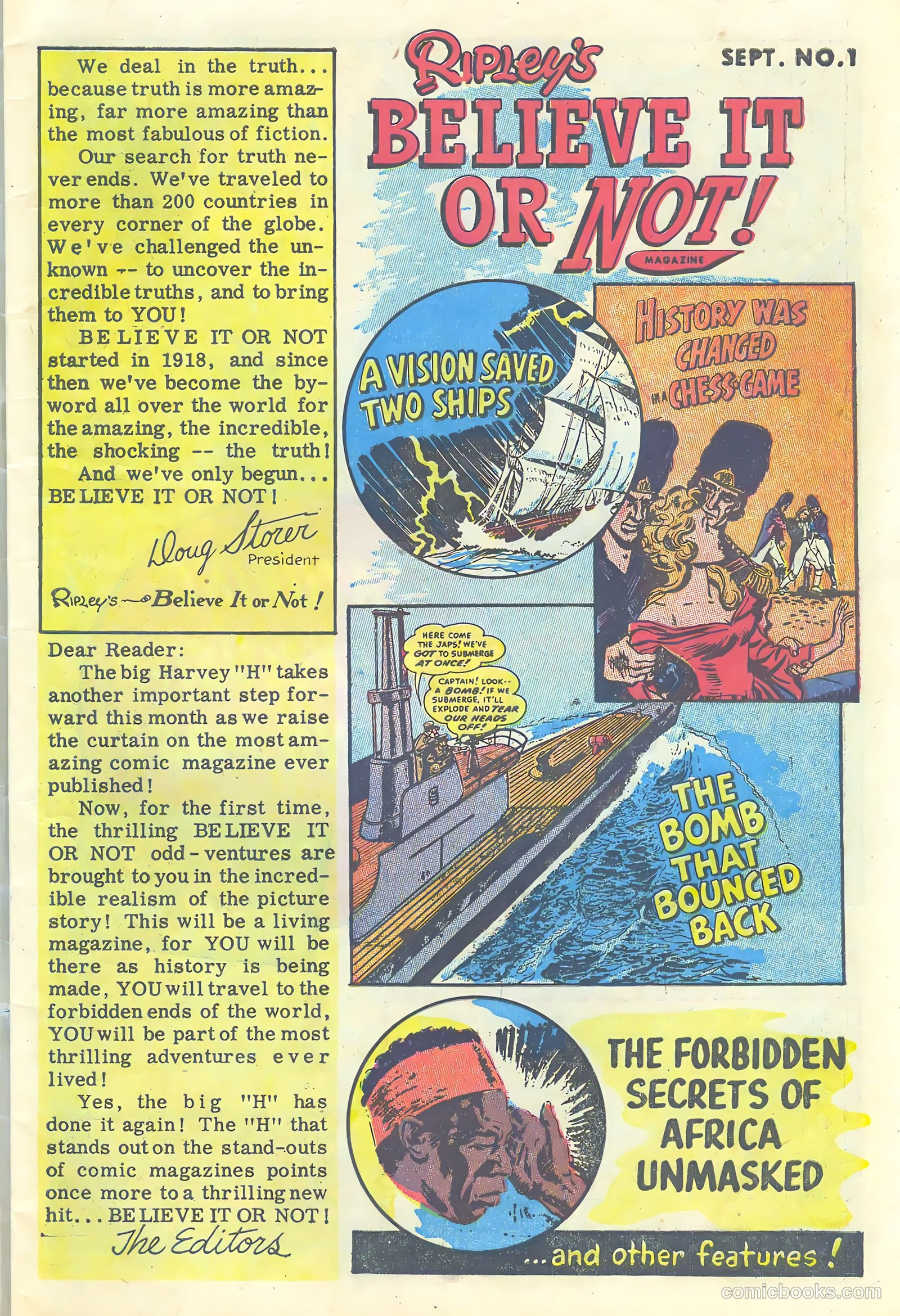 Ripley's Believe It or Not! #1 — page 3 of 36