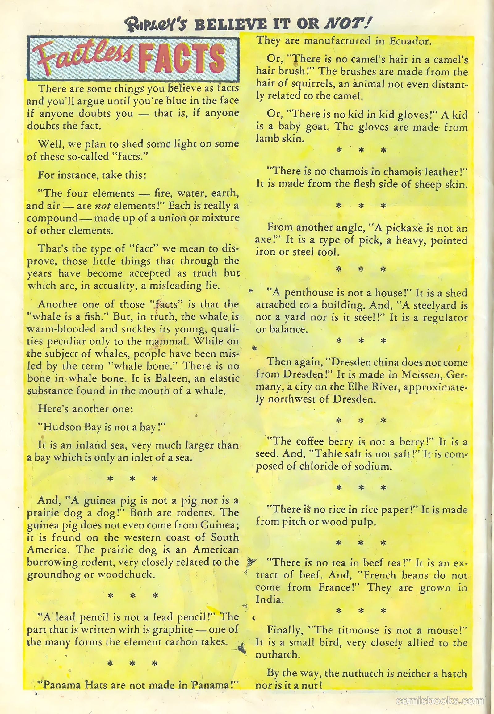 Ripley's Believe It or Not! #1 — page 10 of 36