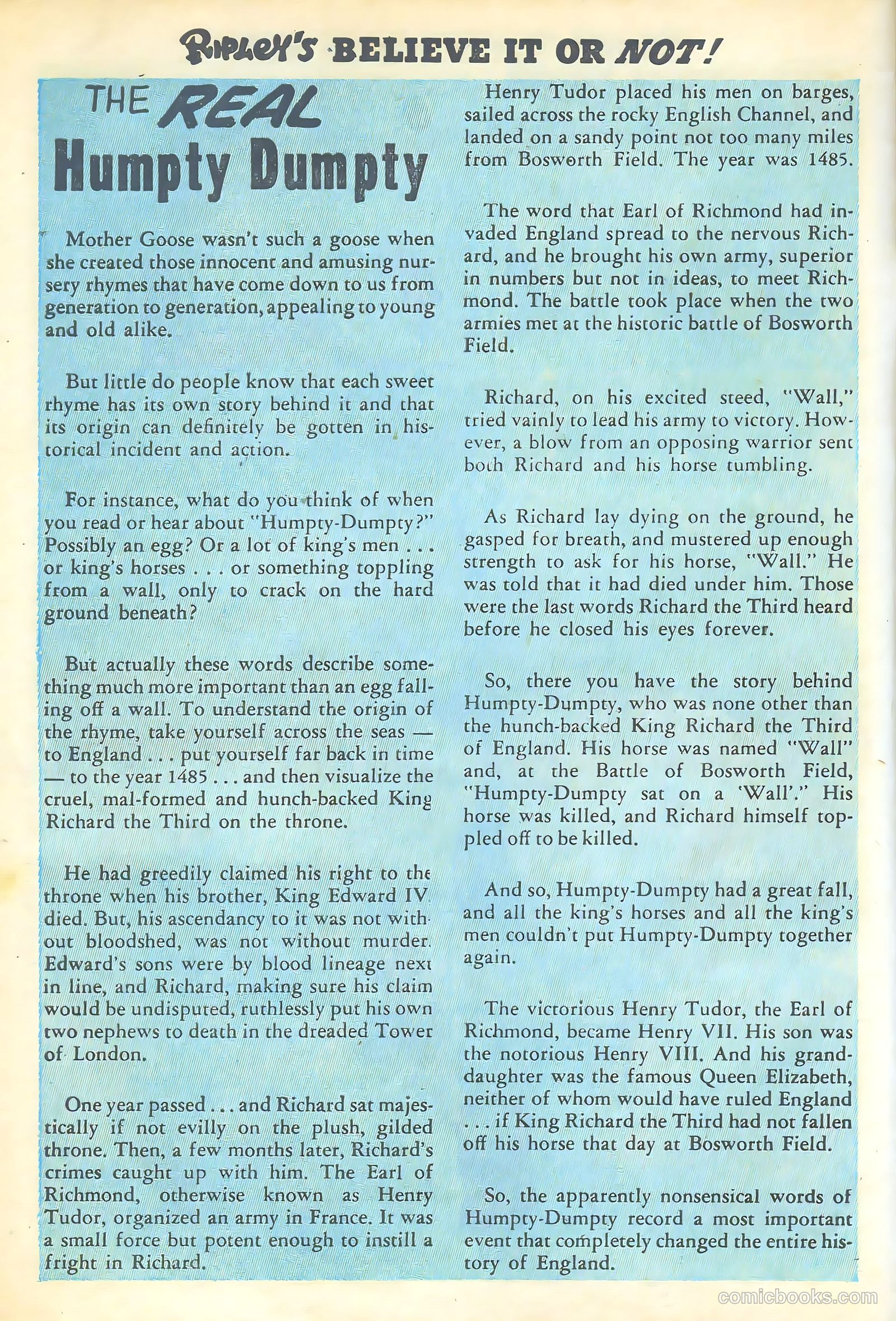Ripley's Believe It or Not! #2 — page 10 of 36