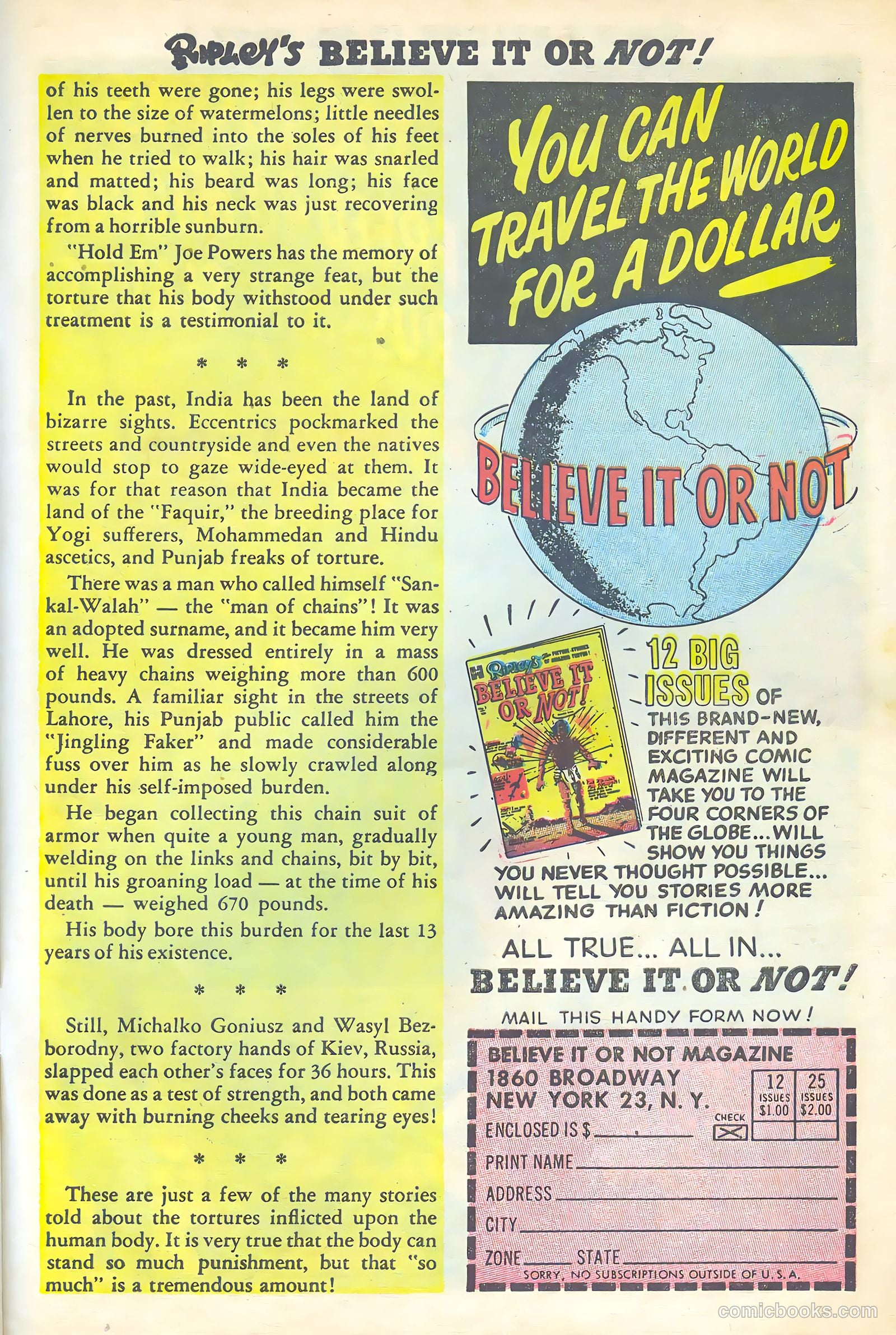 Ripley's Believe It or Not! #2 — page 27 of 36