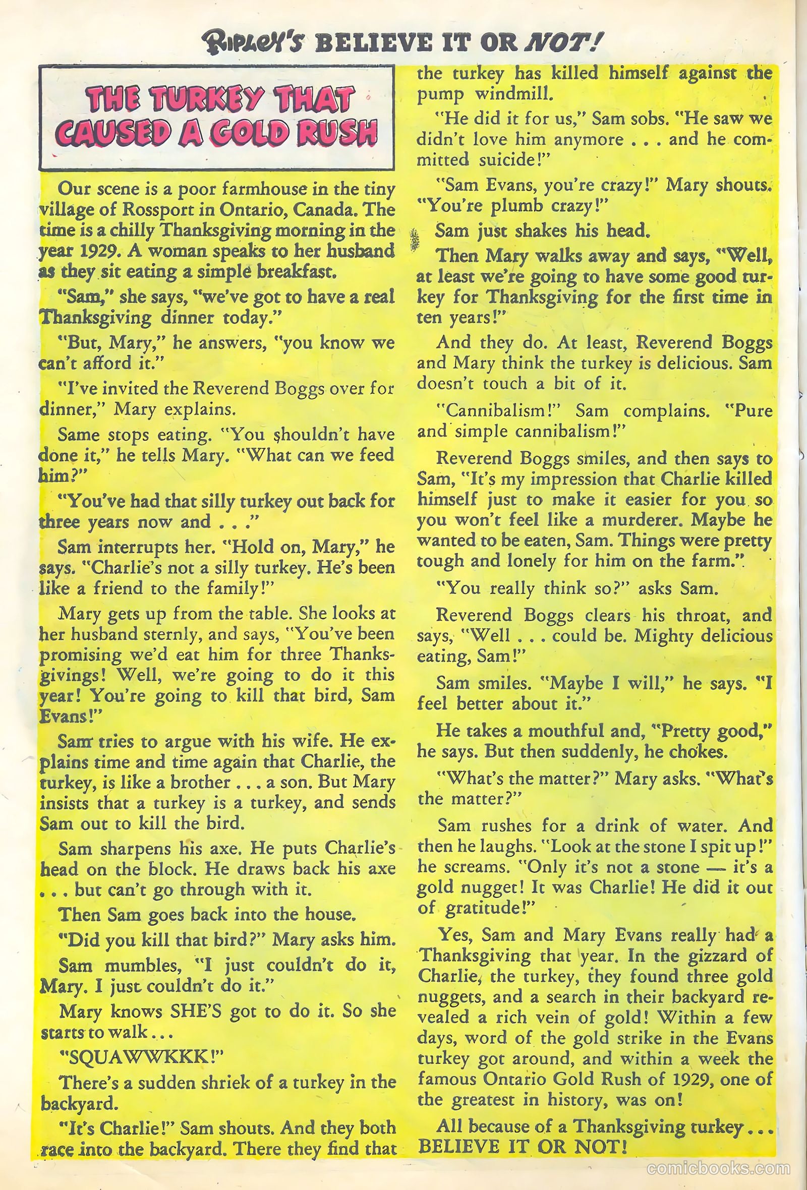 Ripley's Believe It or Not #3 — page 10 of 35