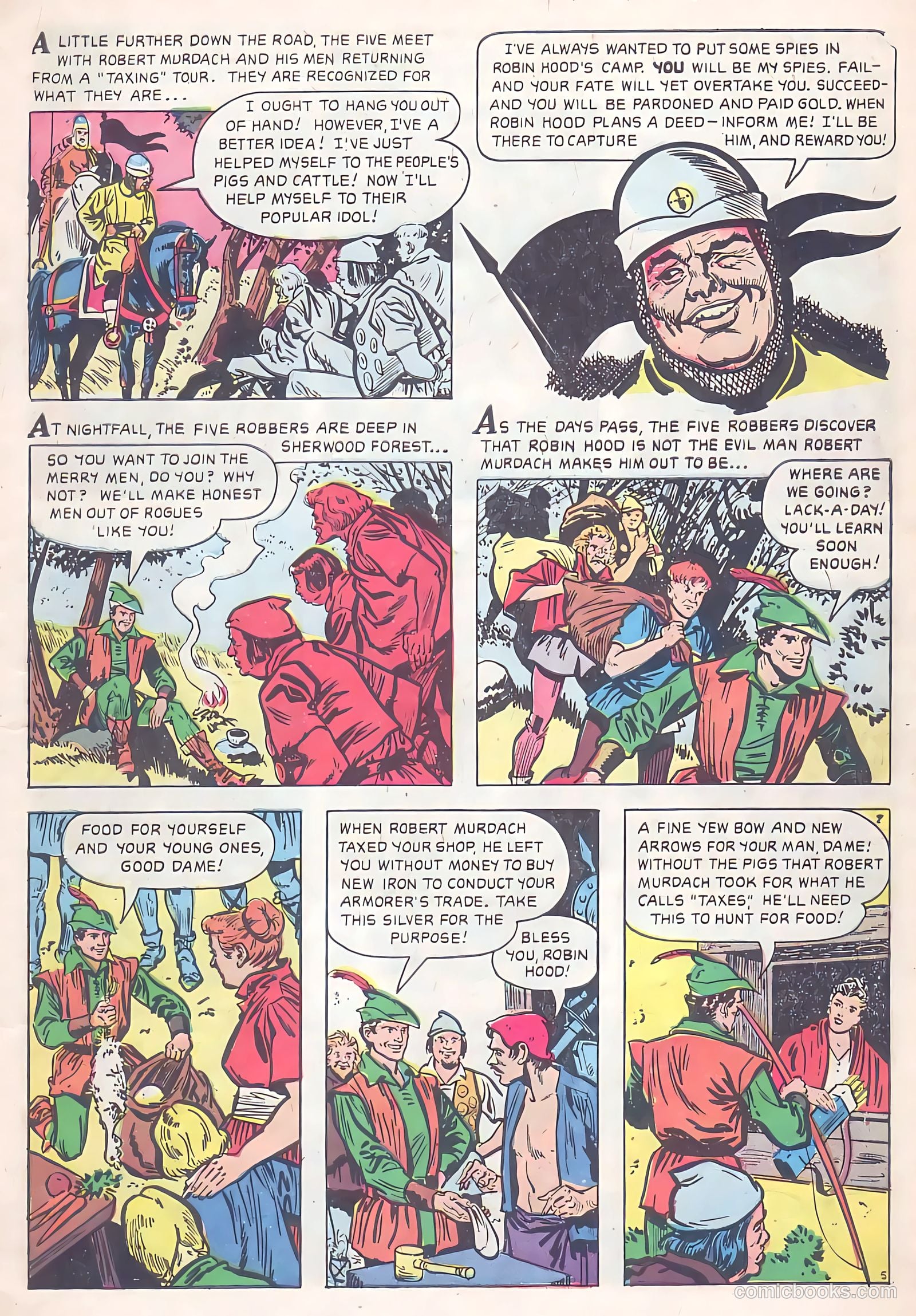 Robin Hood #1 — page 7 of 30
