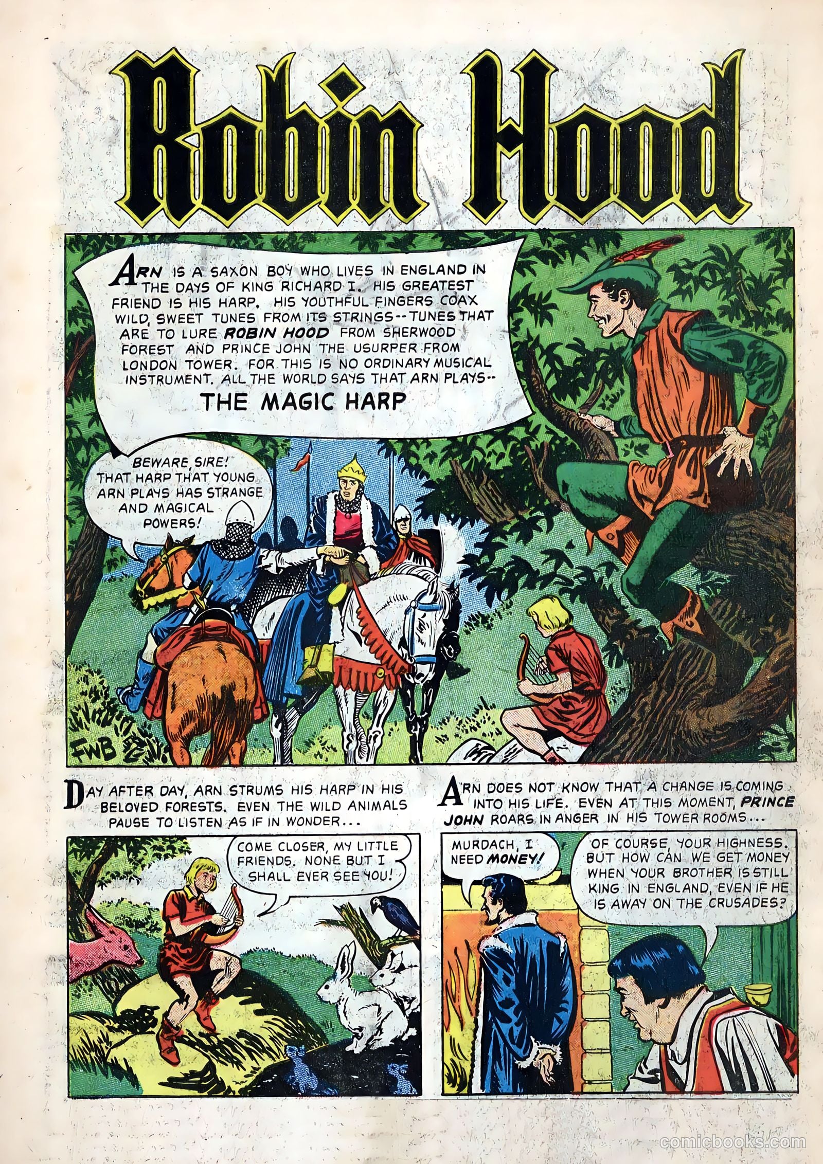 Robin Hood #10 — page 3 of 37