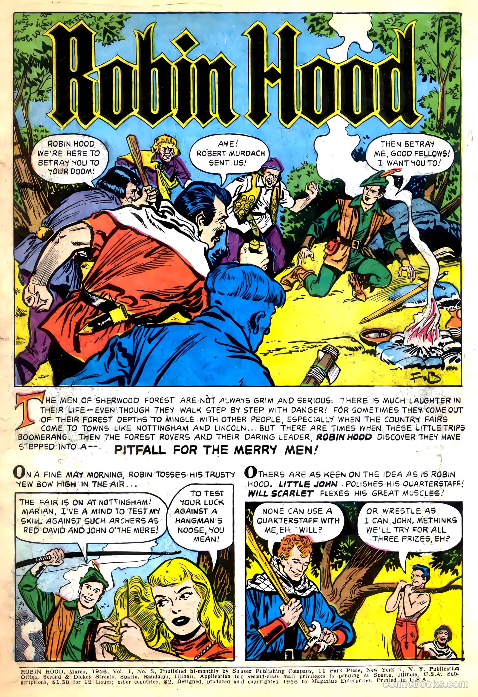 Robin Hood #3 — page 3 of 36