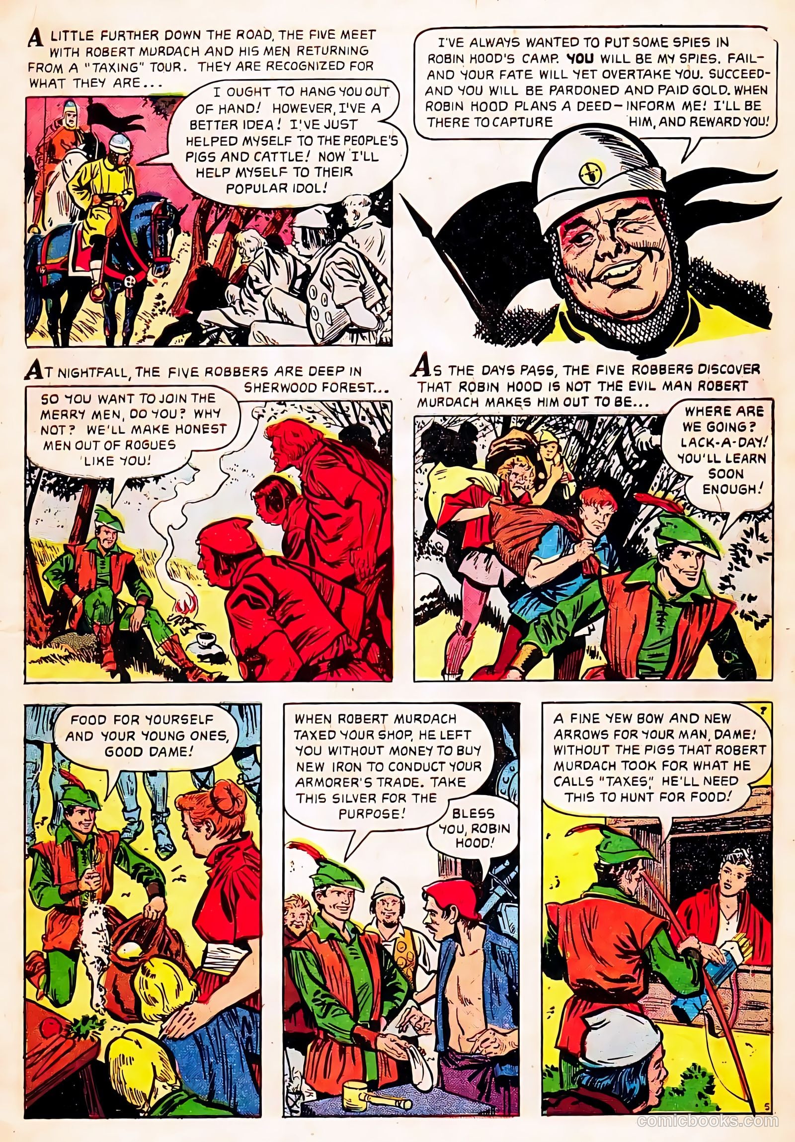 Robin Hood #3 — page 7 of 36