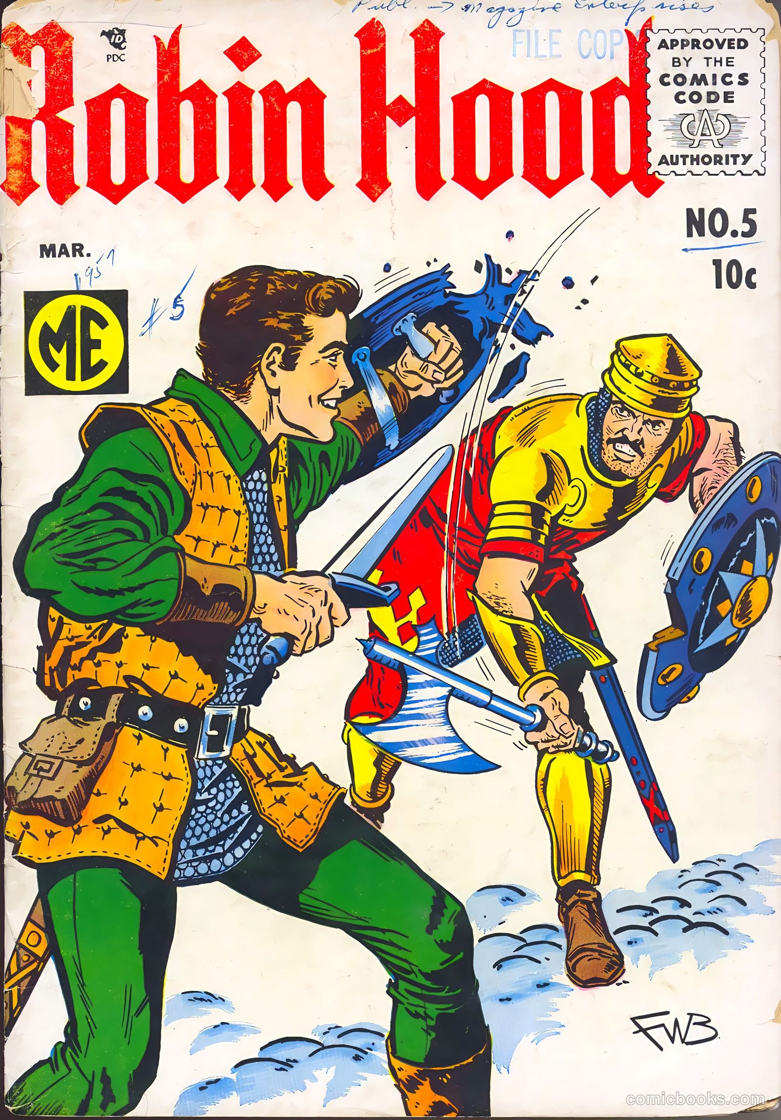 Robin Hood #5 — page 1 of 36