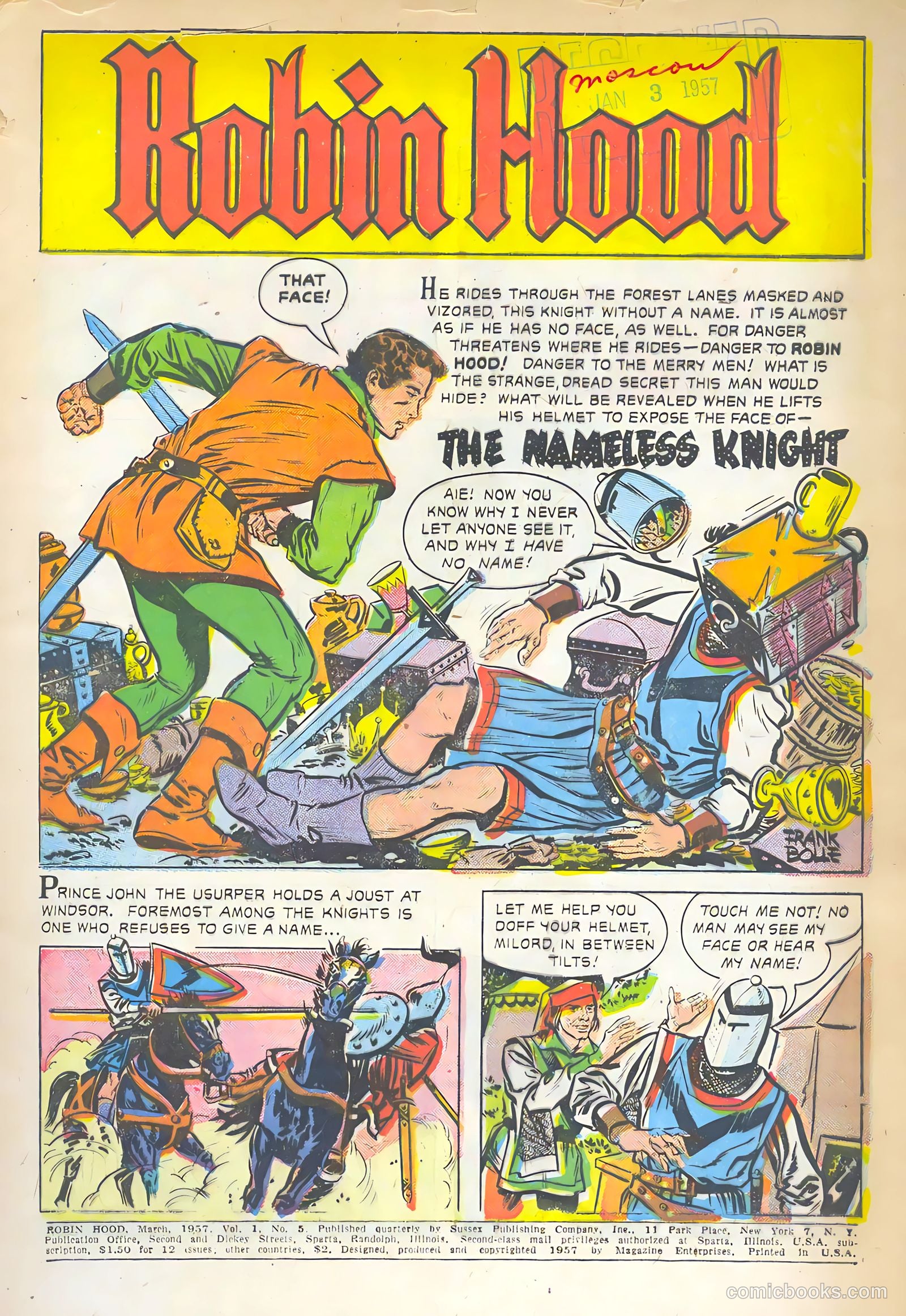 Robin Hood #5 — page 3 of 36
