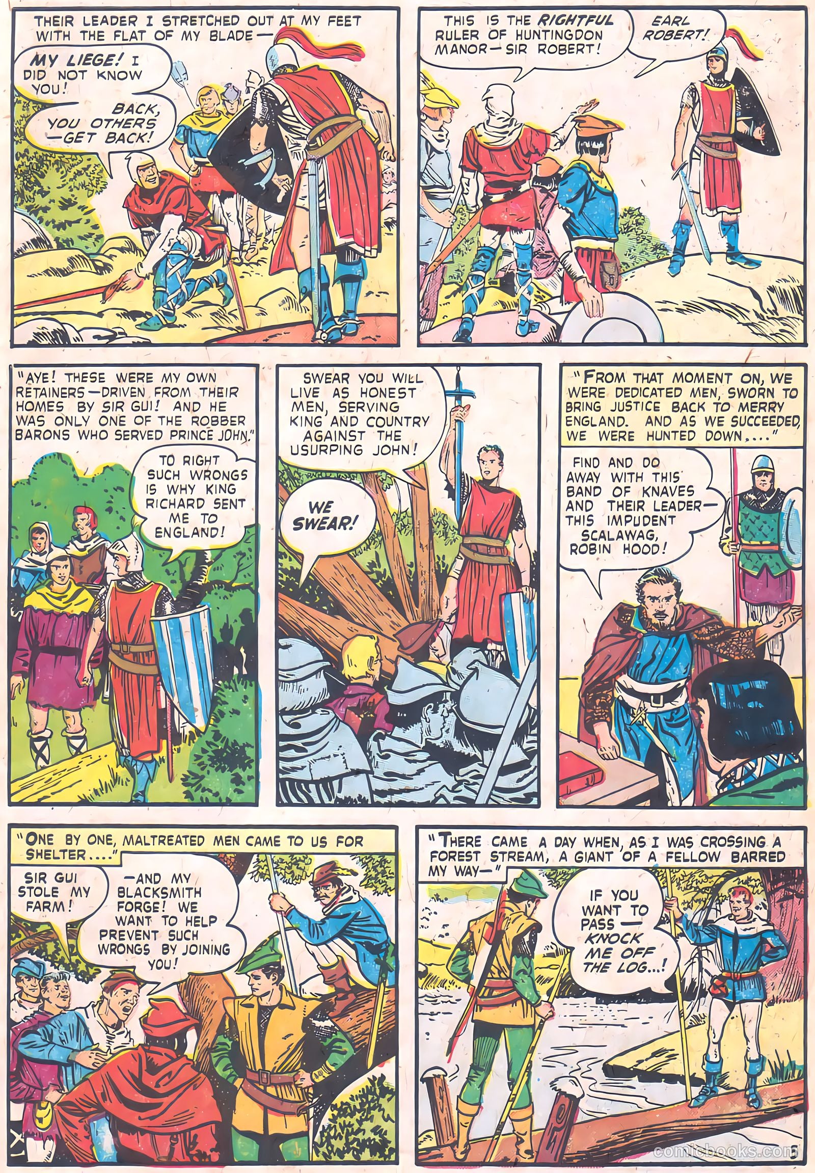 Robin Hood #9 — page 8 of 37