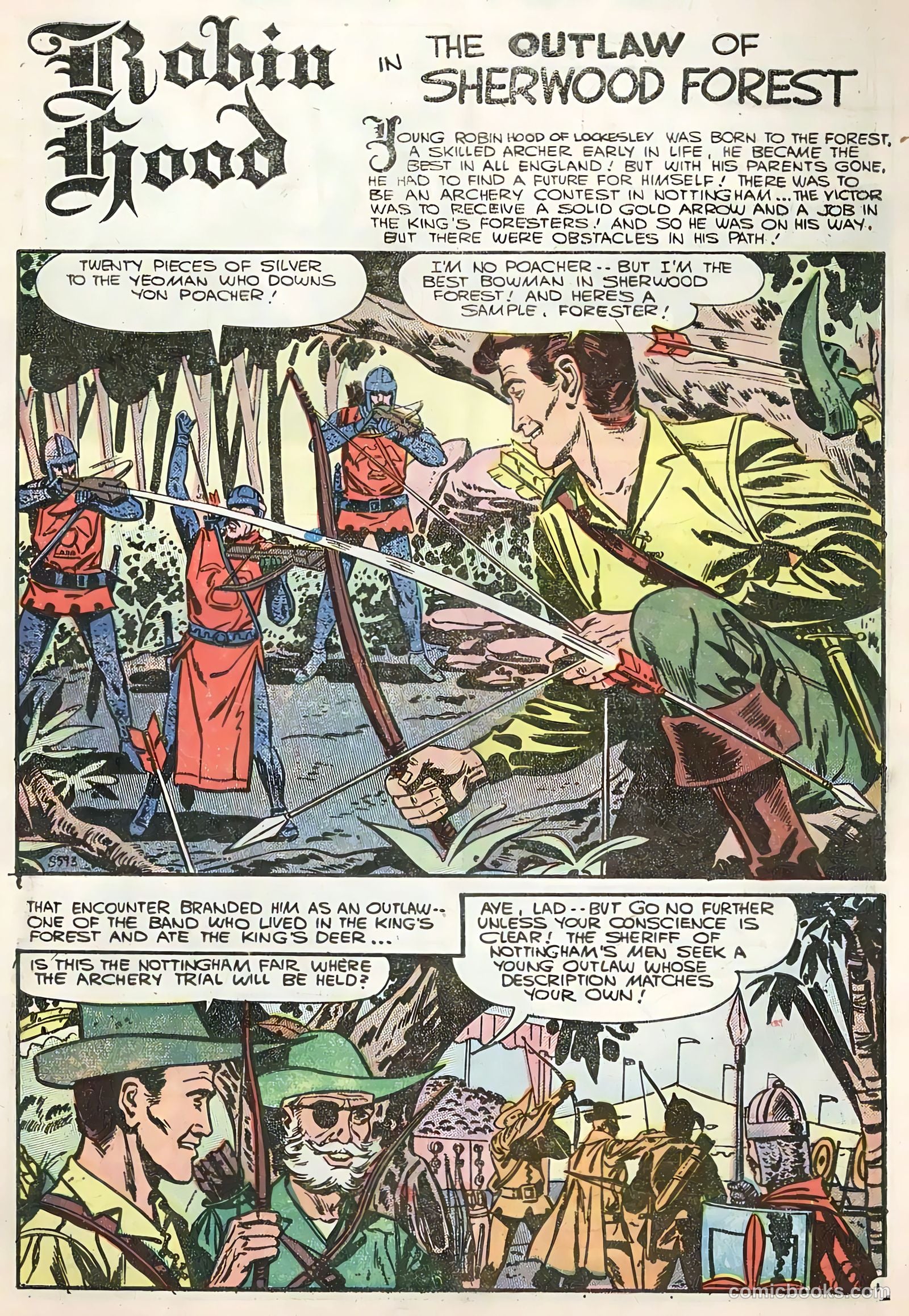 Robin Hood and His Merry Men #28 — page 3 of 36
