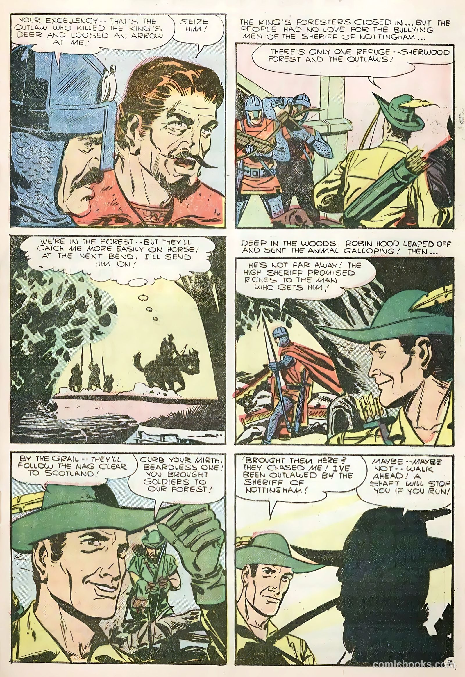 Robin Hood and His Merry Men #28 — page 5 of 36