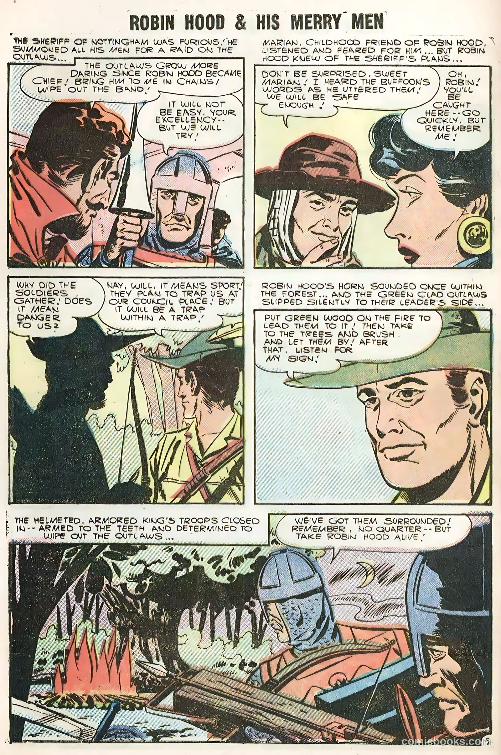 Robin Hood and His Merry Men #28 — page 8 of 36