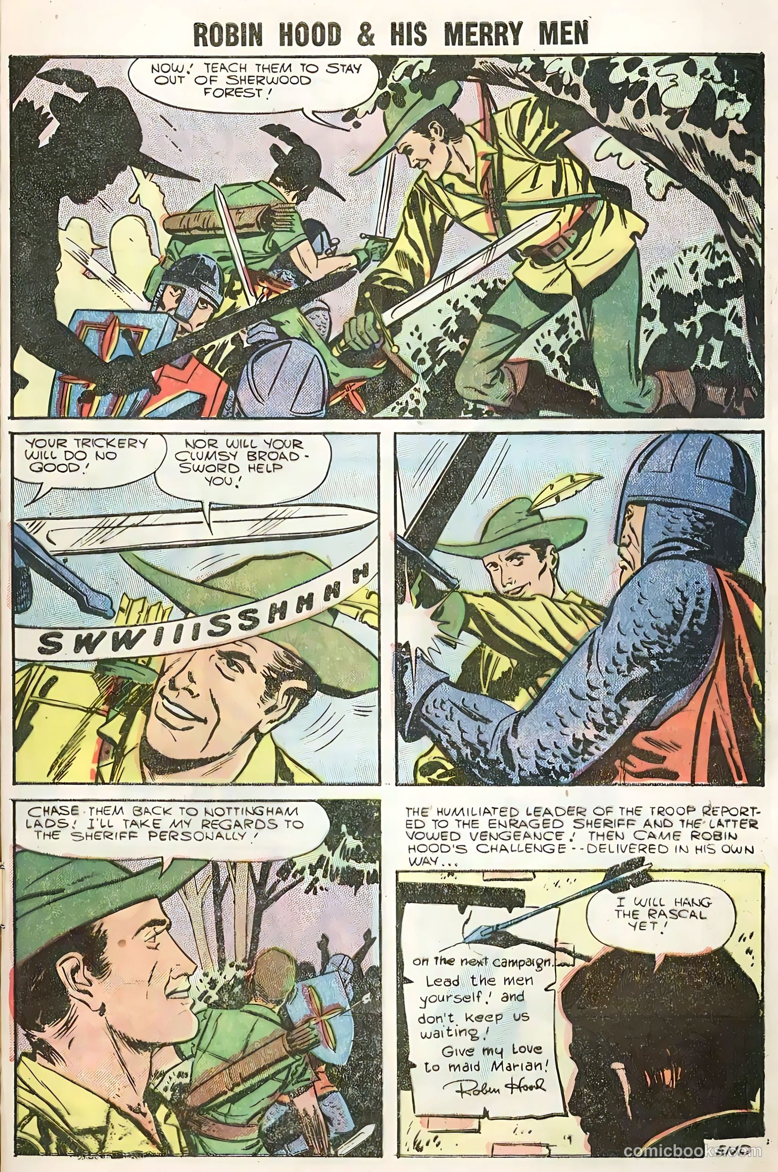 Robin Hood and His Merry Men #28 — page 9 of 36