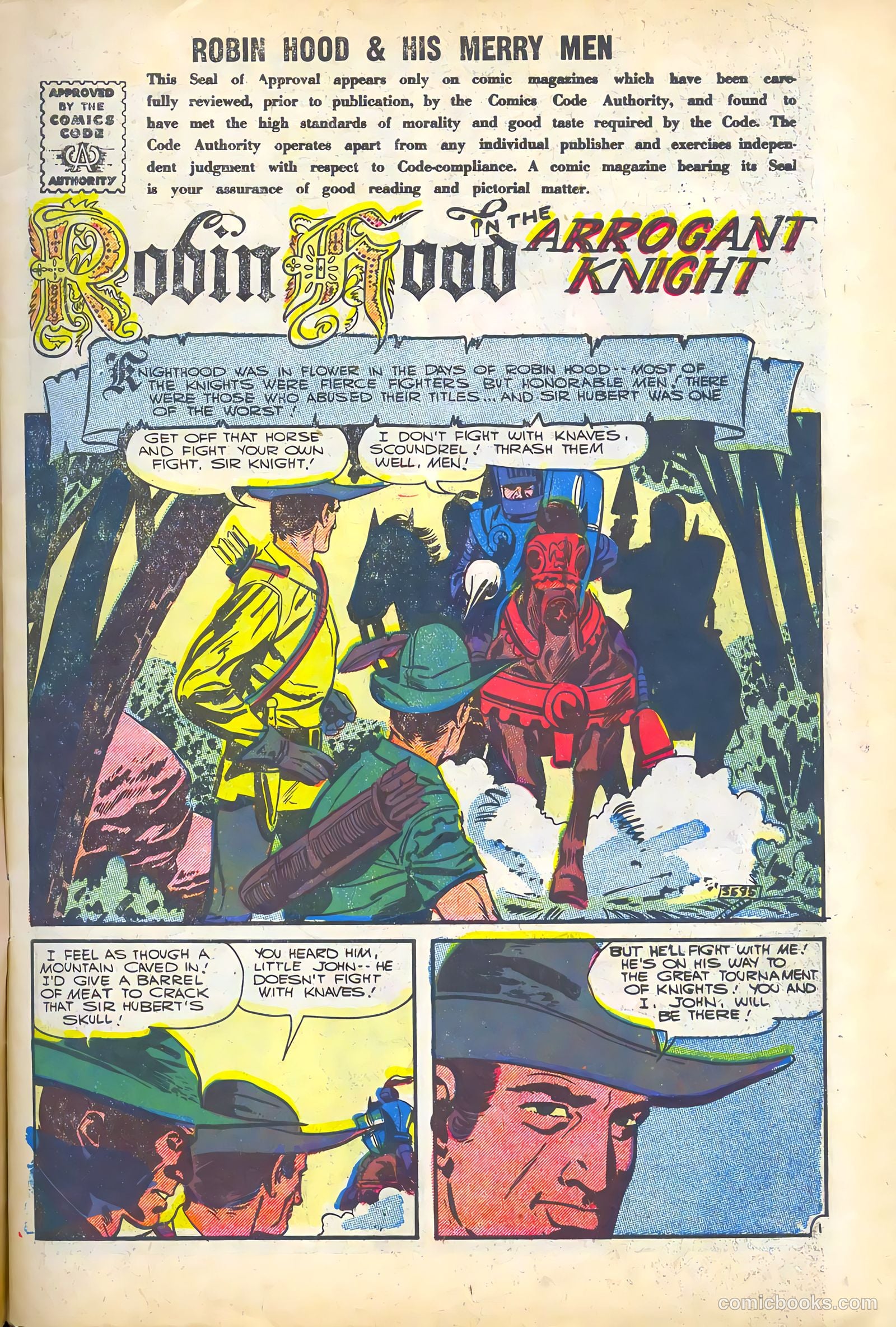 Robin Hood and His Merry Men #29 — page 3 of 36