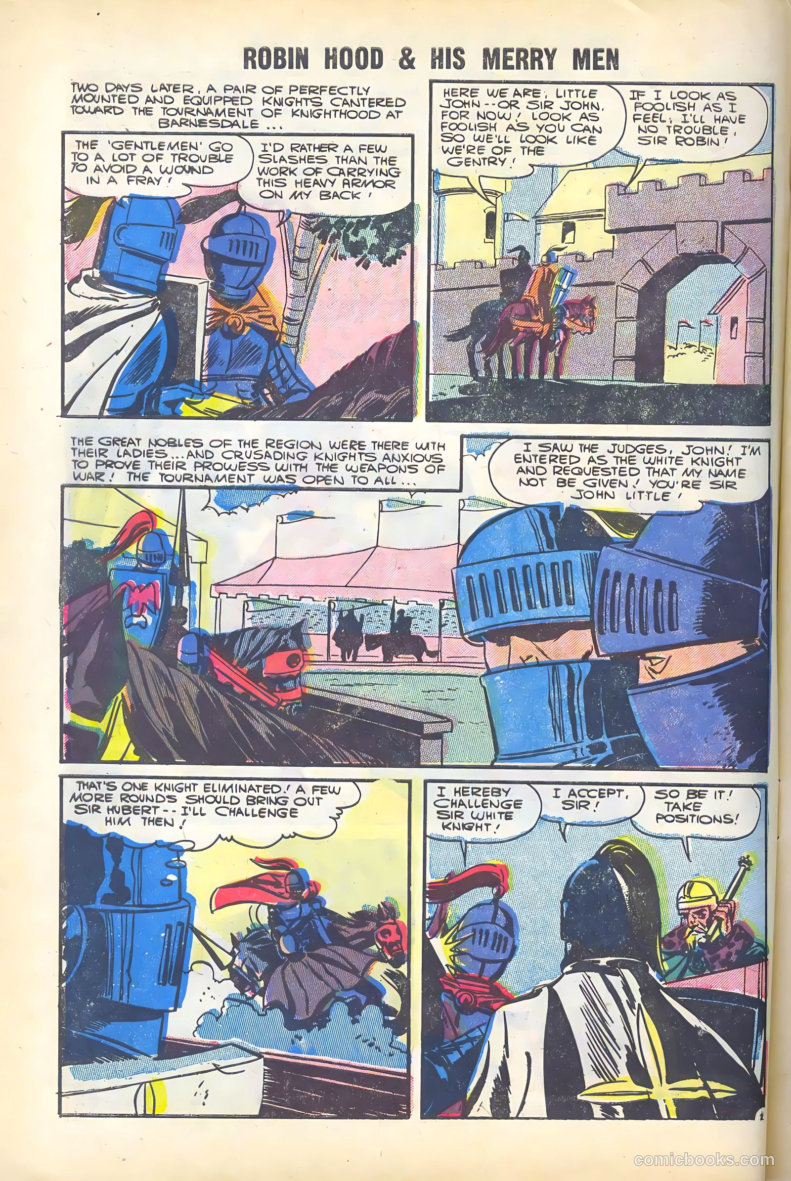 Robin Hood and His Merry Men #29 — page 4 of 36