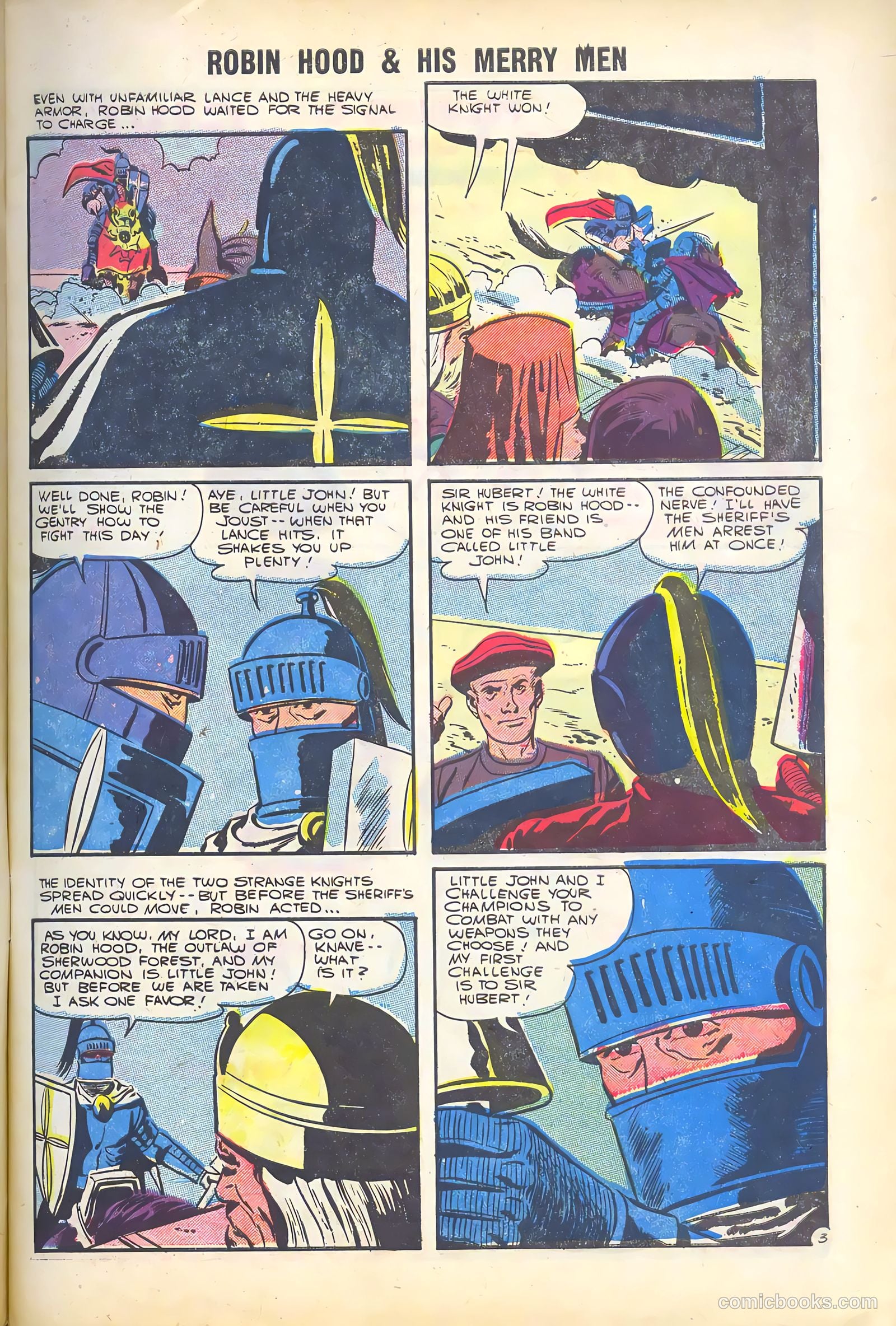 Robin Hood and His Merry Men #29 — page 5 of 36