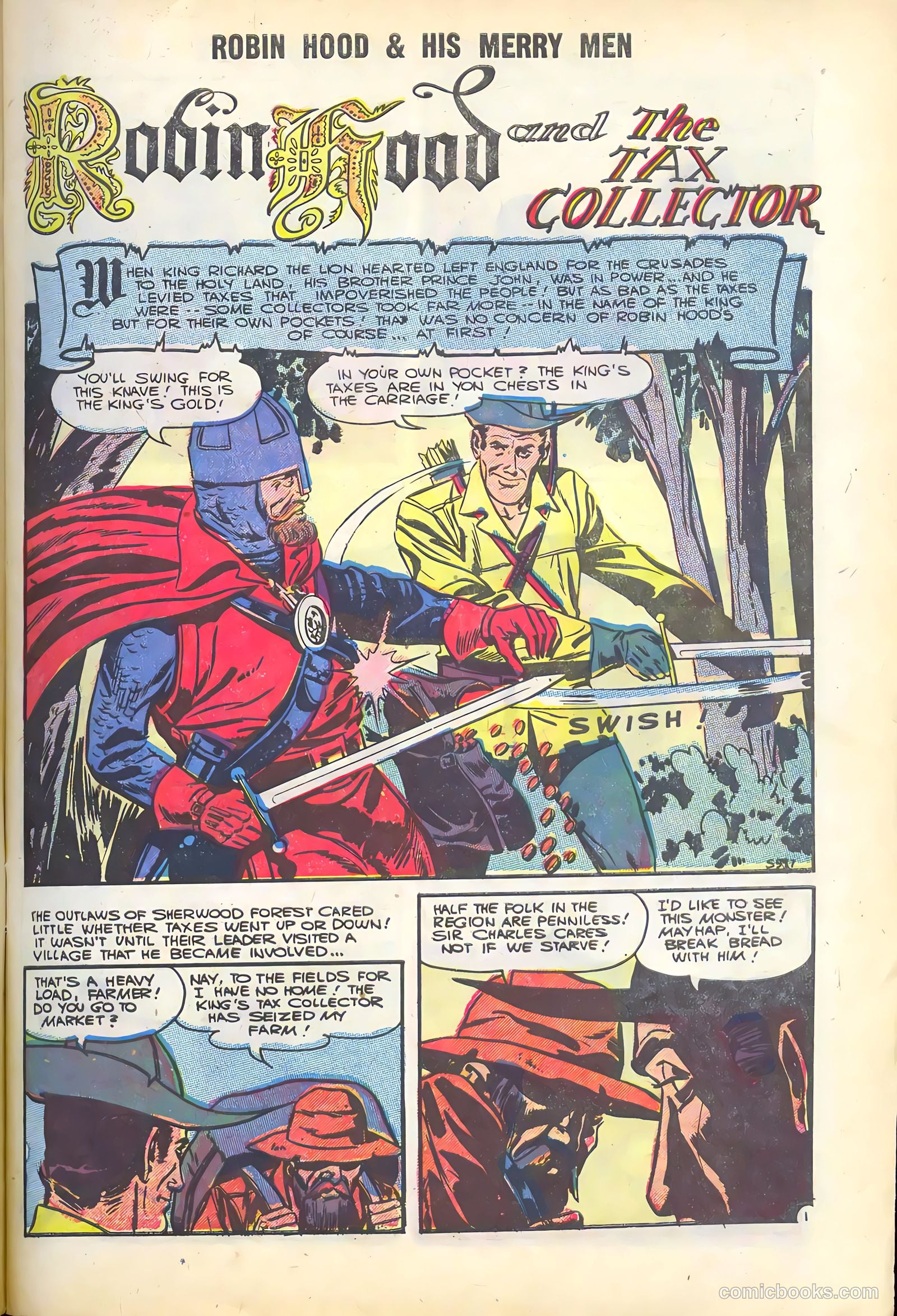 Robin Hood and His Merry Men #29 — page 9 of 36