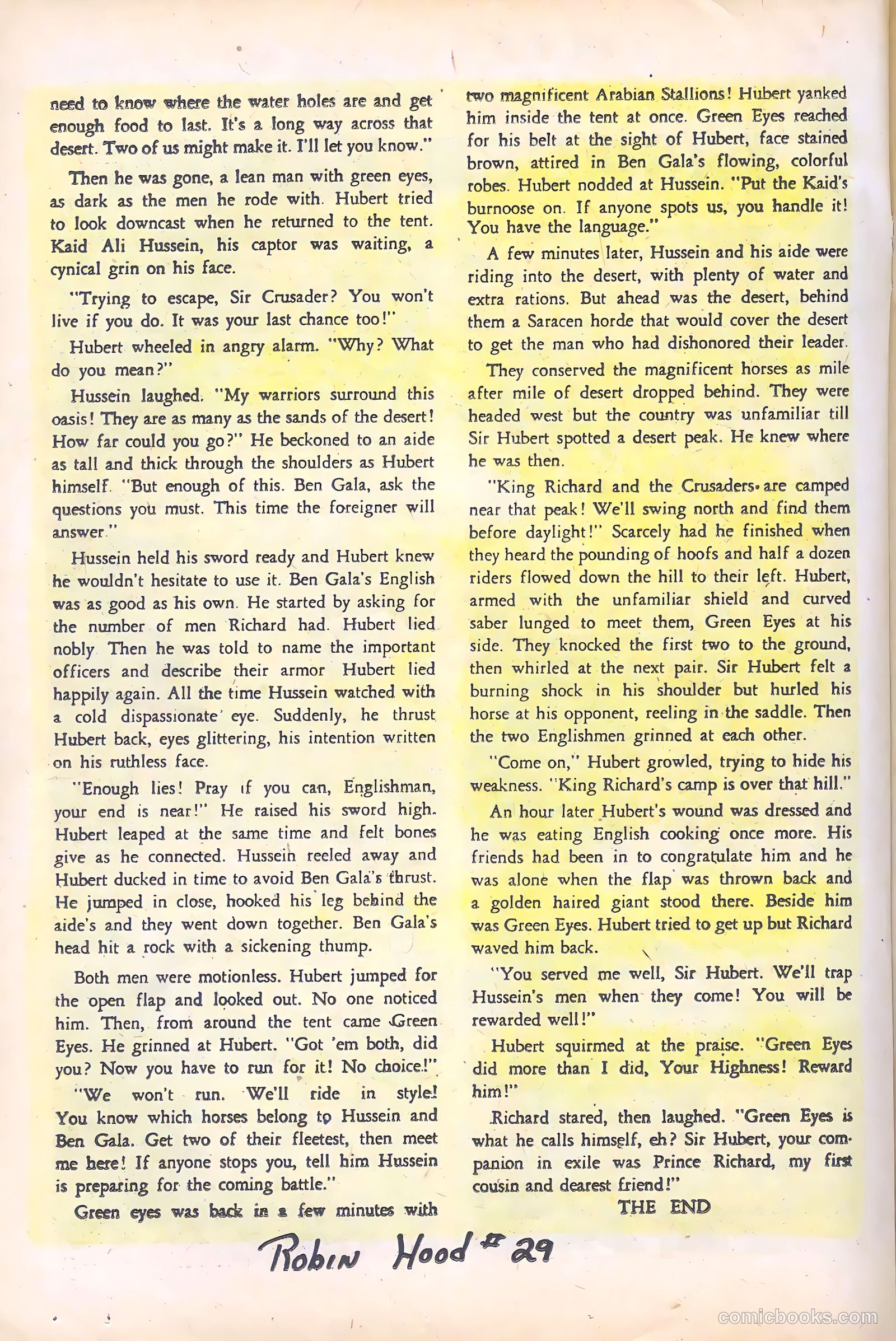 Robin Hood and His Merry Men #29 — page 20 of 36