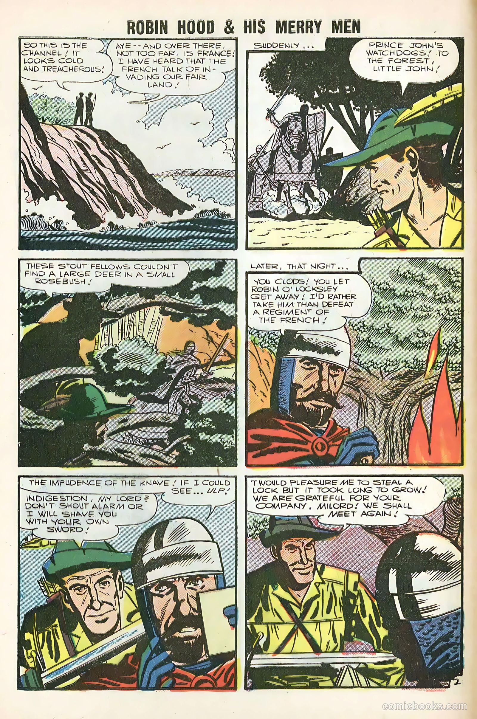 Robin Hood and His Merry Men #30 — page 4 of 37