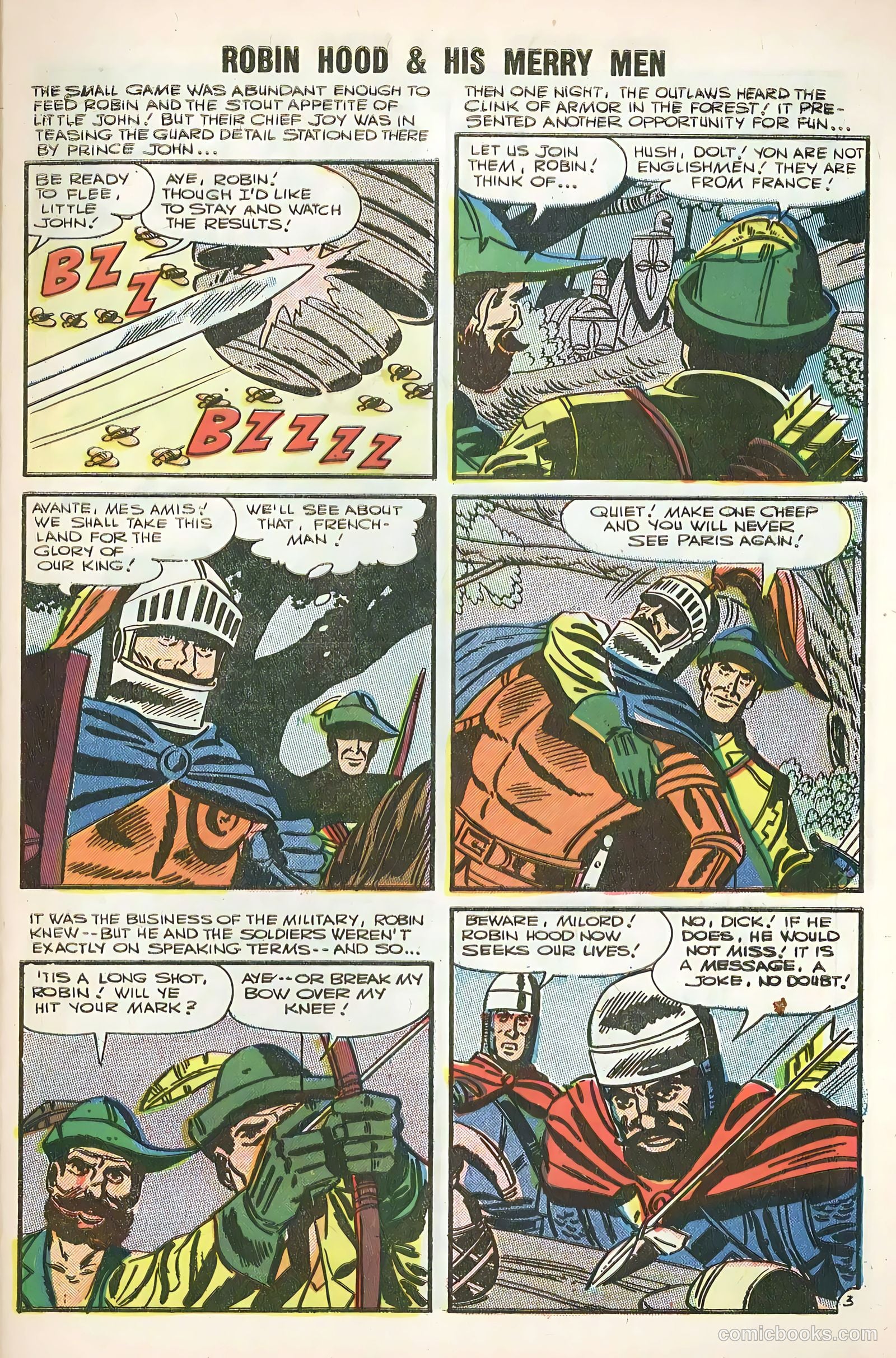 Robin Hood and His Merry Men #30 — page 5 of 37