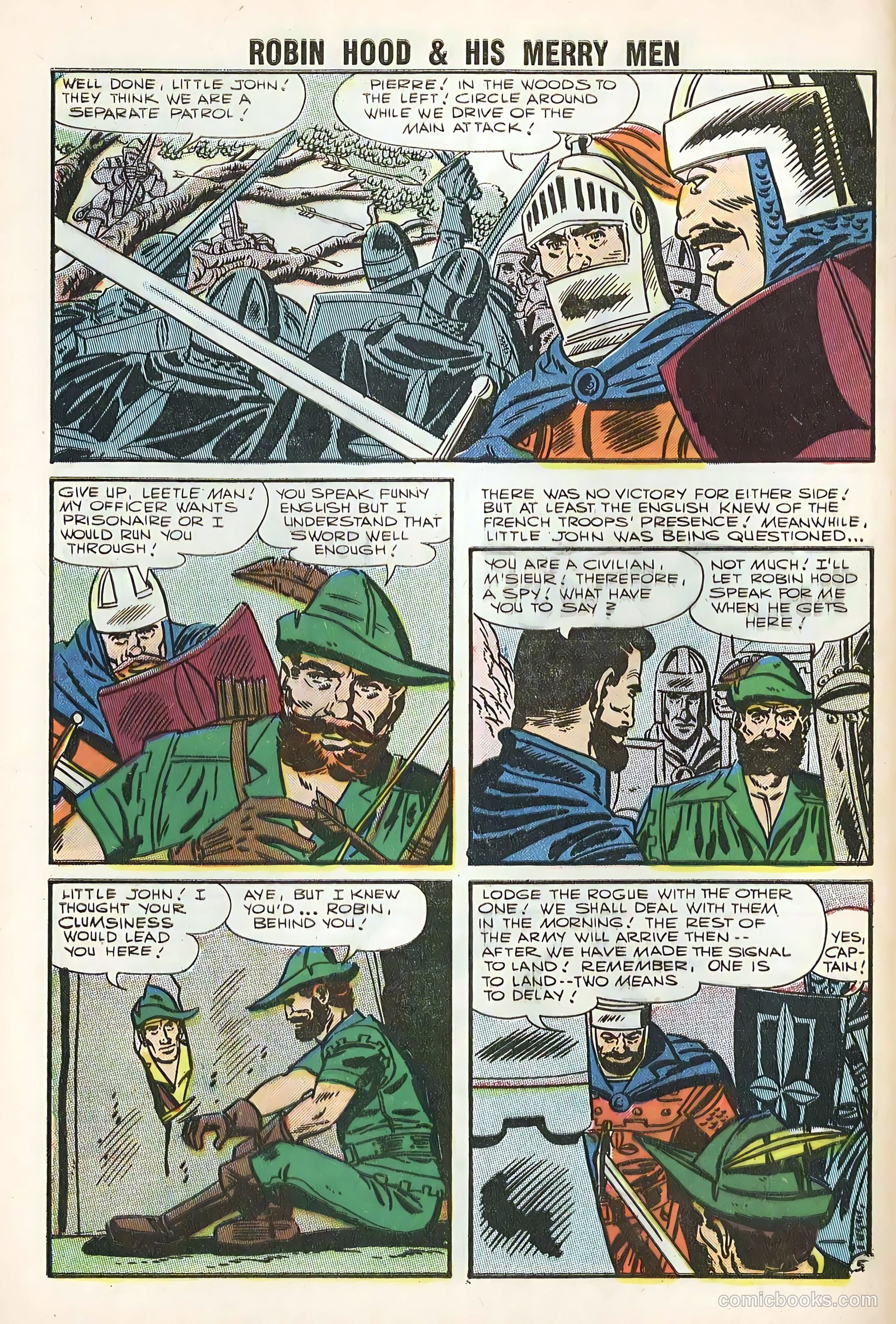 Robin Hood and His Merry Men #30 — page 8 of 37