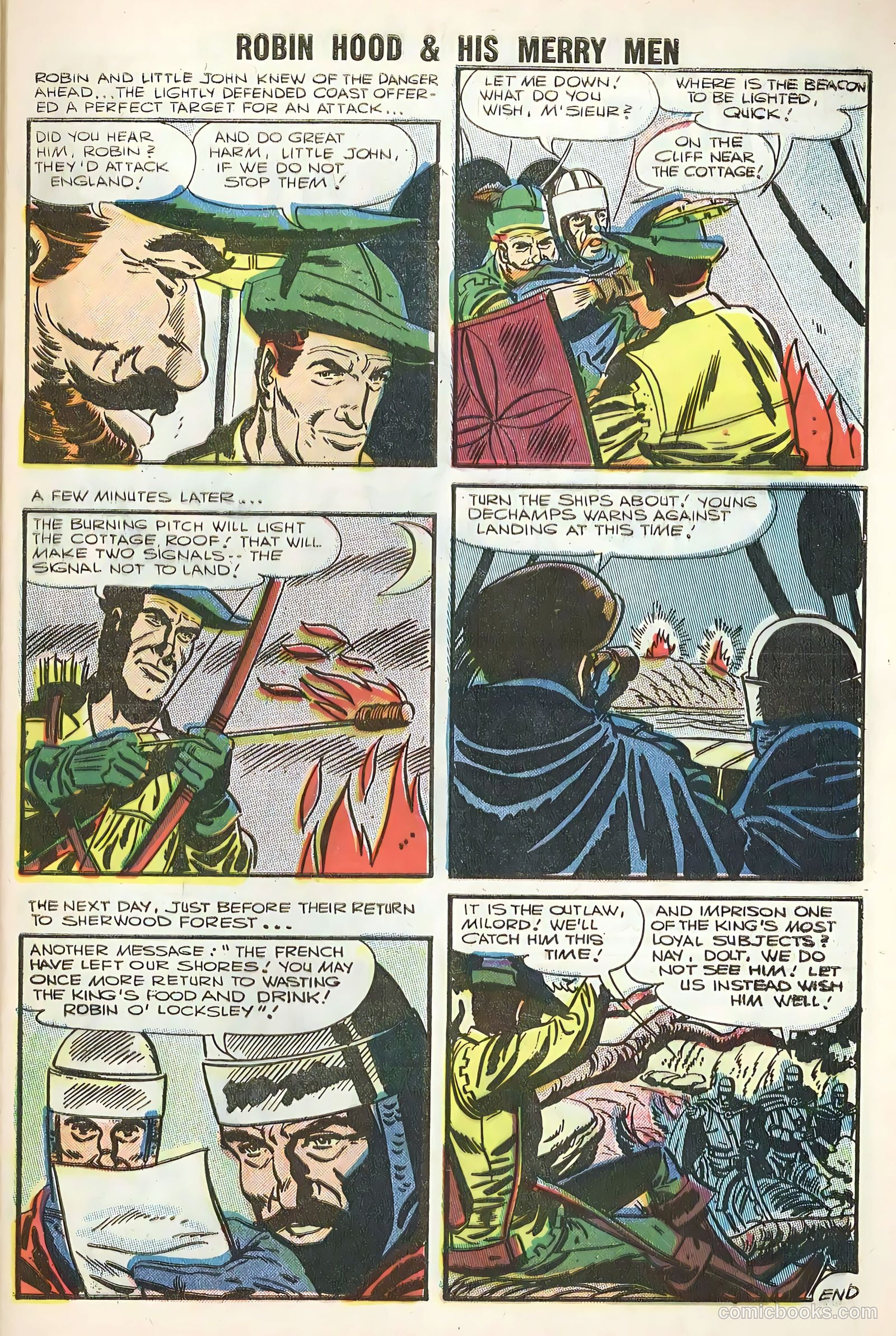 Robin Hood and His Merry Men #30 — page 9 of 37