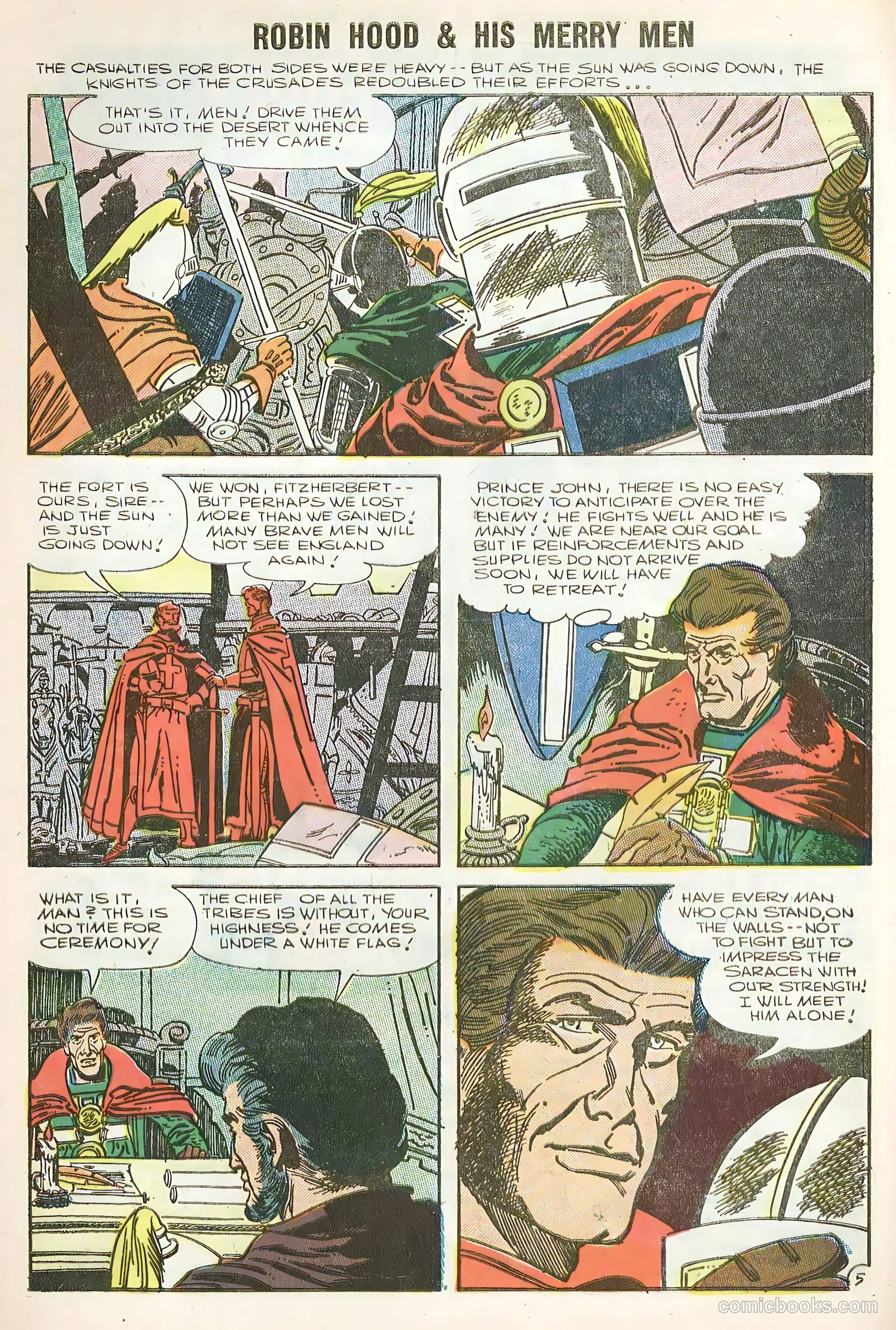 Robin Hood and His Merry Men #30 — page 32 of 37