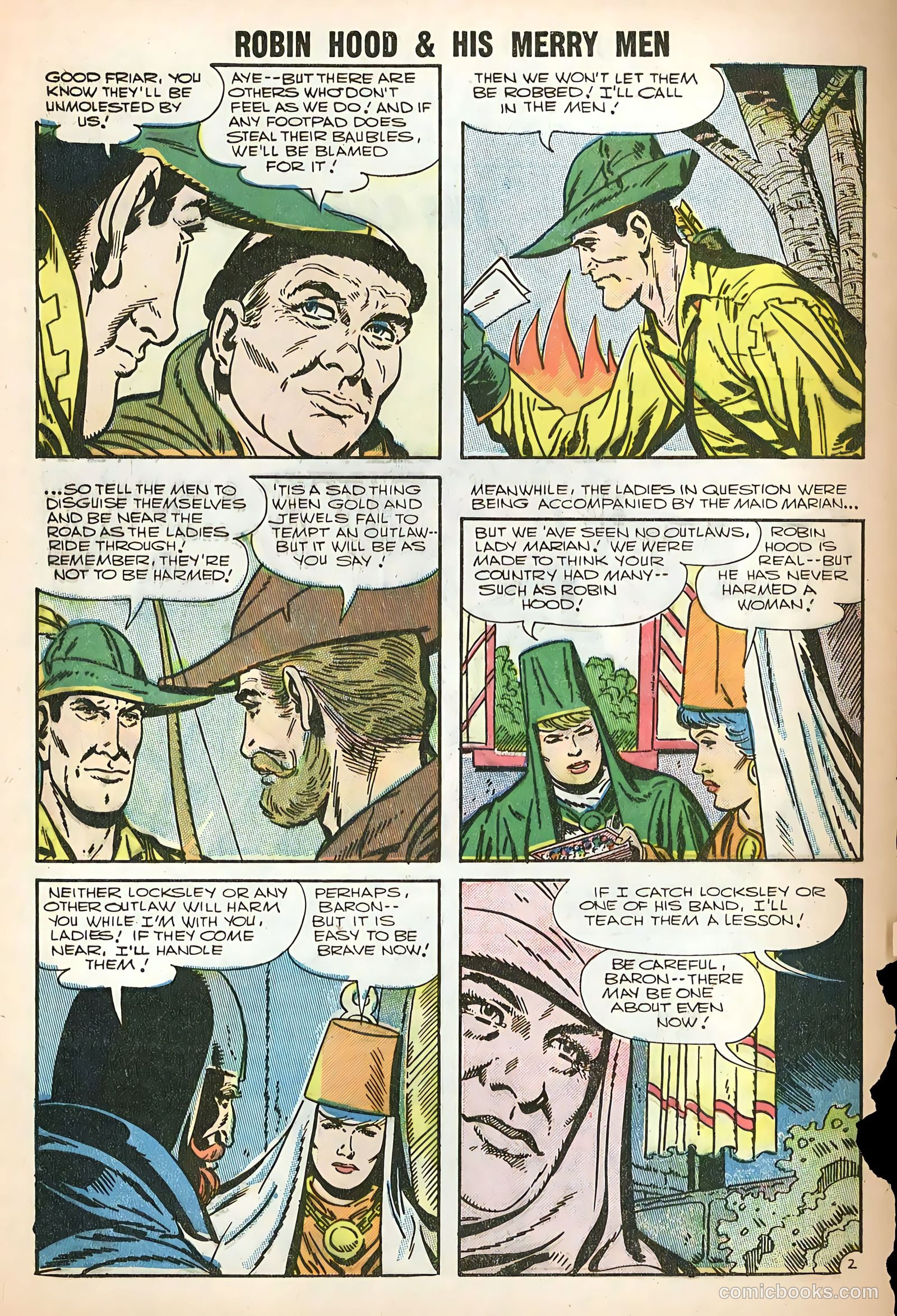 Robin Hood and His Merry Men #31 — page 4 of 36
