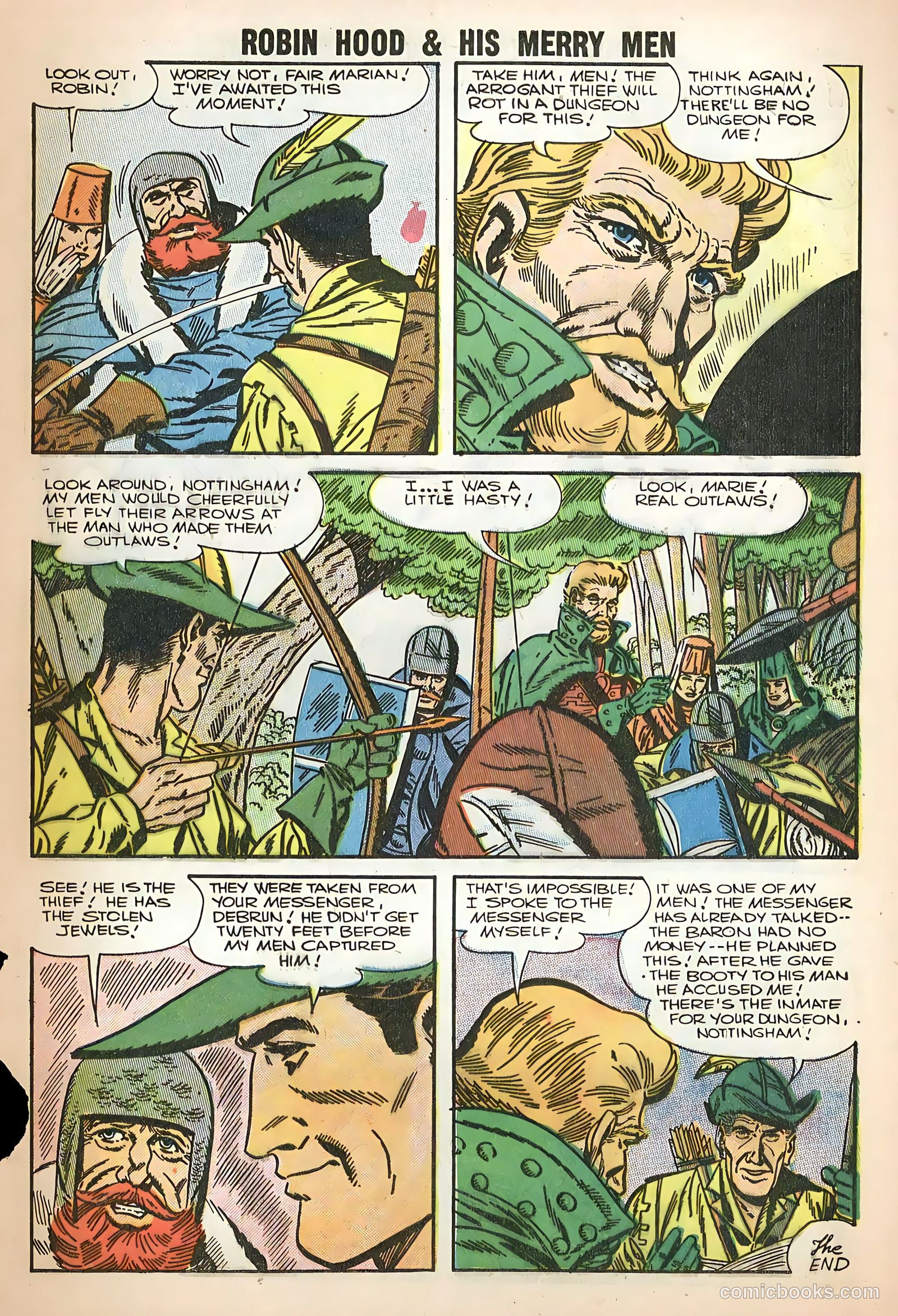 Robin Hood and His Merry Men #31 — page 9 of 36