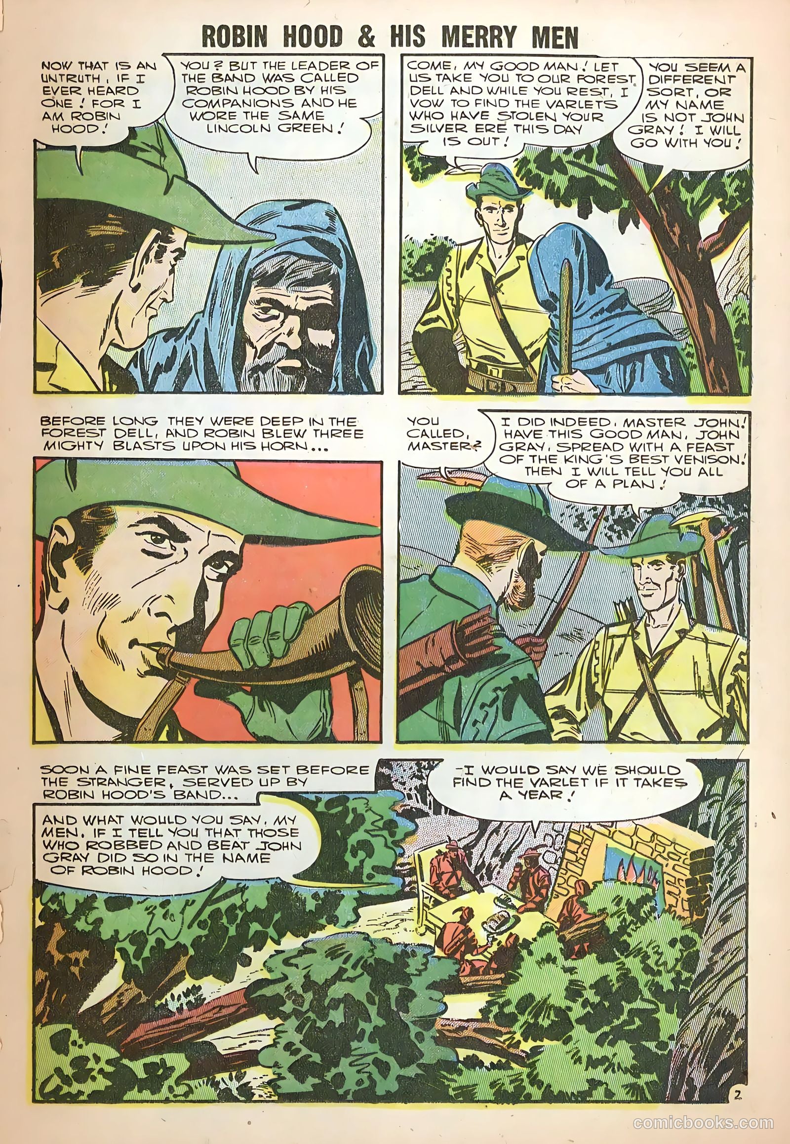 Robin Hood and His Merry Men #31 — page 21 of 36