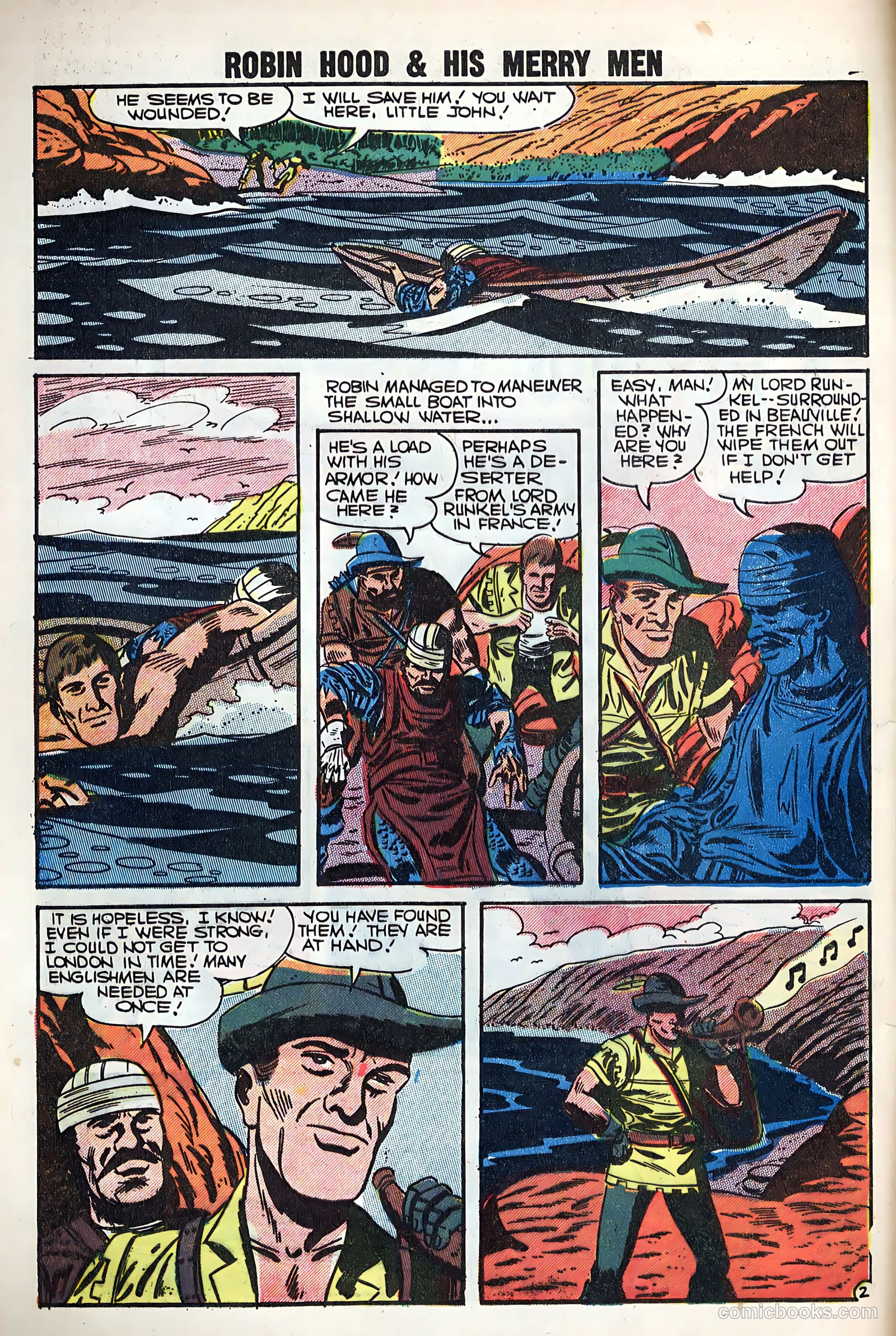 Robin Hood and His Merry Men #32 — page 4 of 36