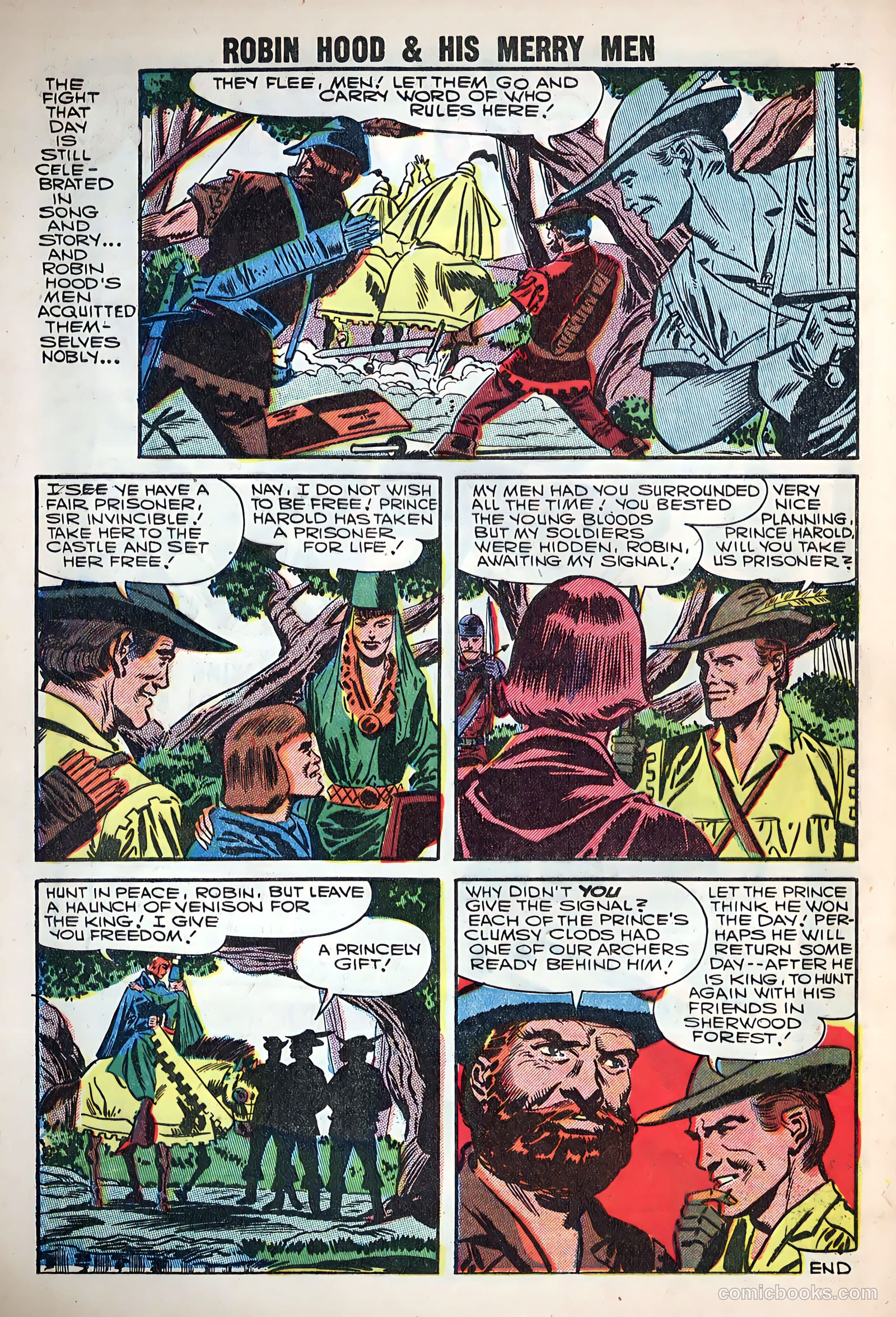 Robin Hood and His Merry Men #32 — page 32 of 36