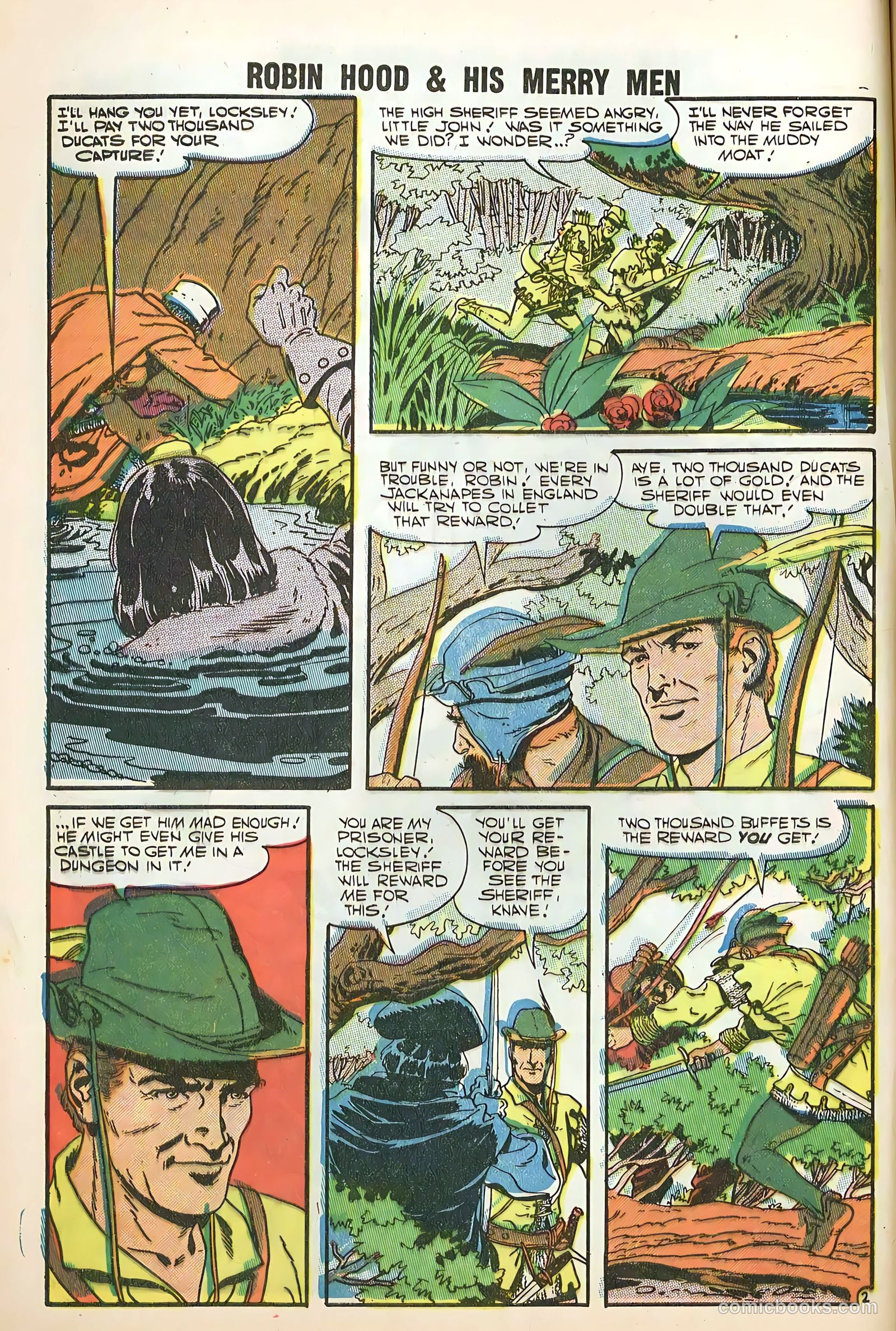 Robin Hood and His Merry Men #33 — page 4 of 36