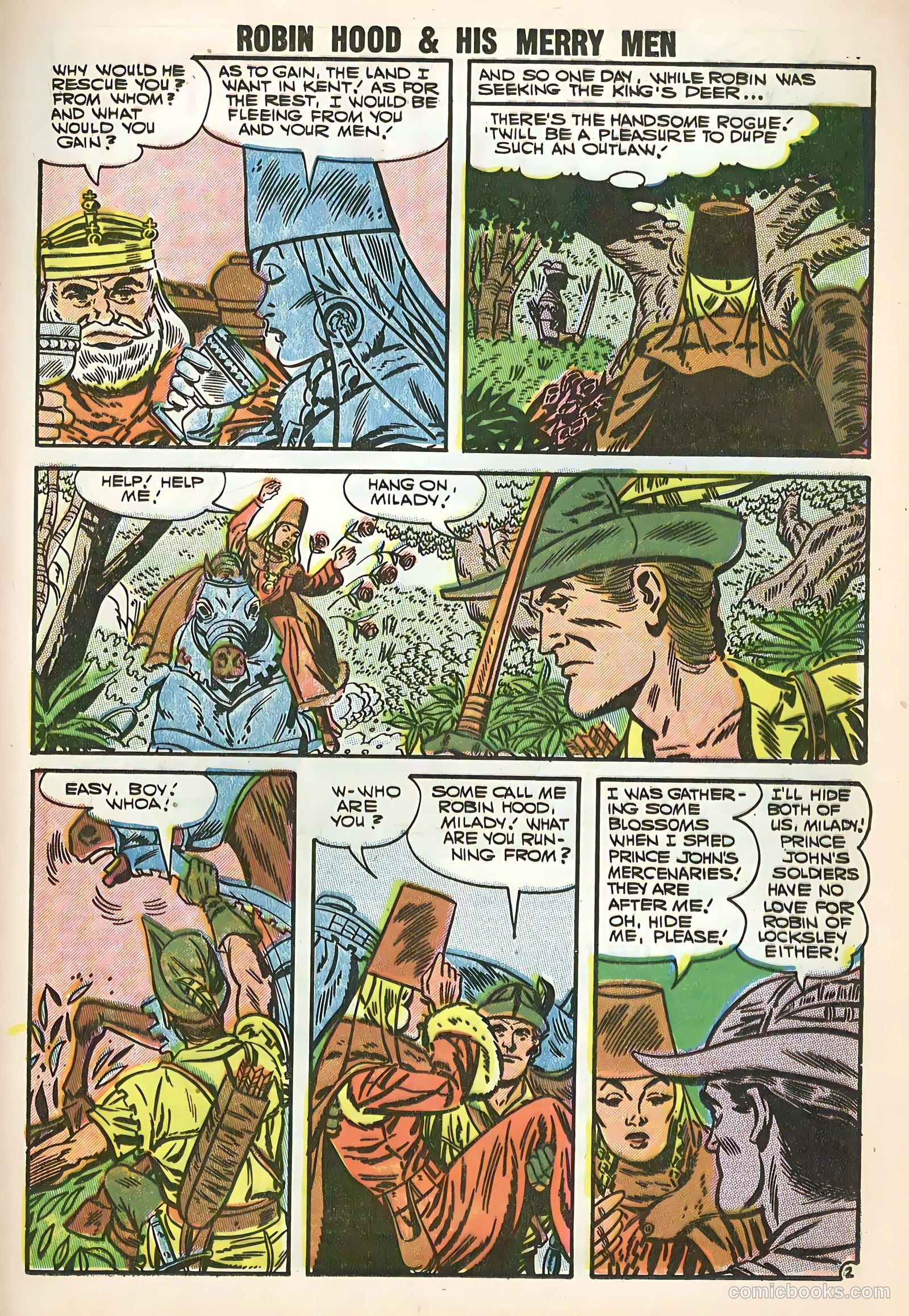 Robin Hood and His Merry Men #33 — page 21 of 36