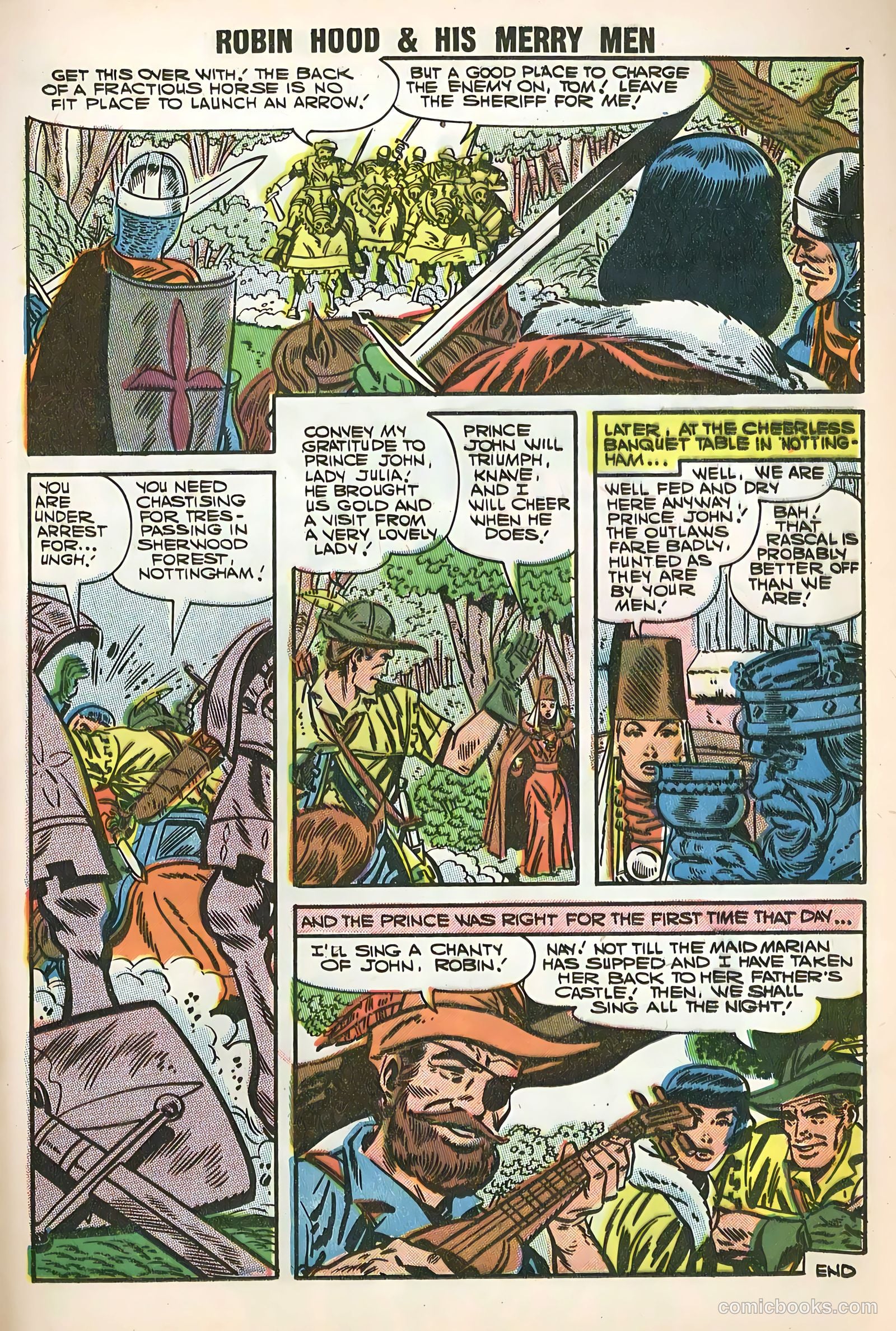 Robin Hood and His Merry Men #33 — page 25 of 36