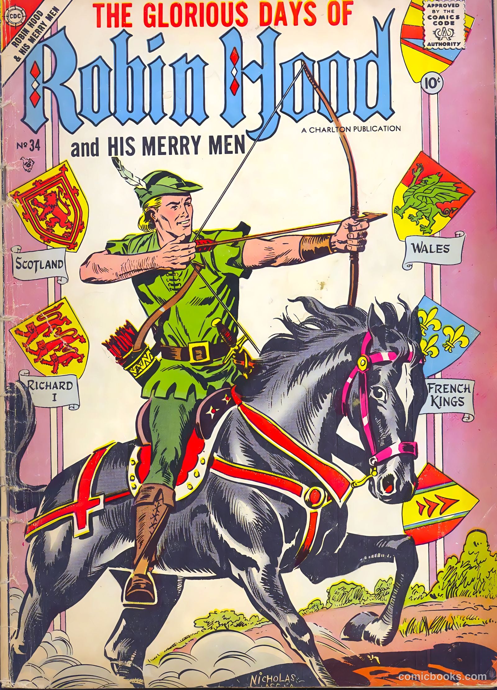 Robin Hood and His Merry Men #34 — page 1 of 36
