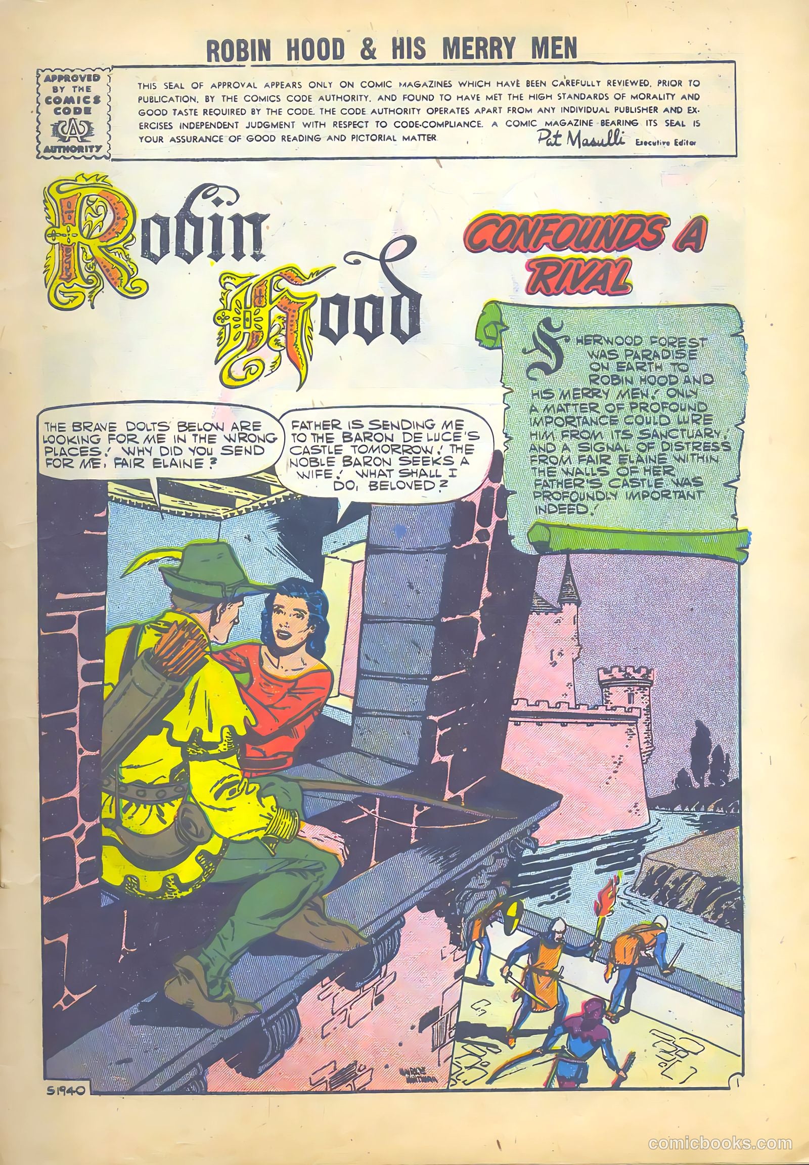 Robin Hood and His Merry Men #34 — page 3 of 36