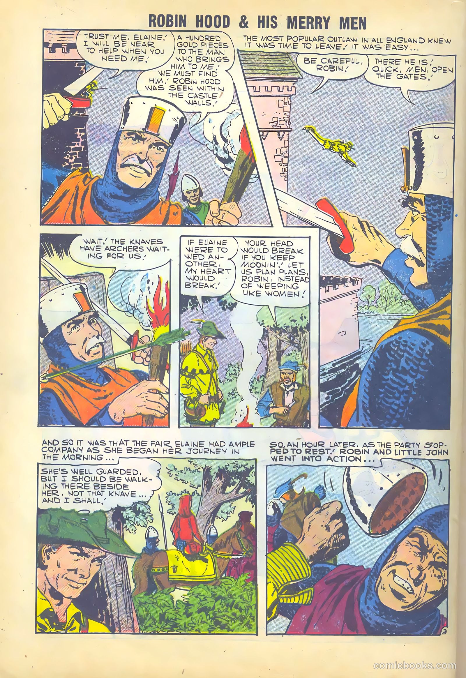 Robin Hood and His Merry Men #34 — page 4 of 36