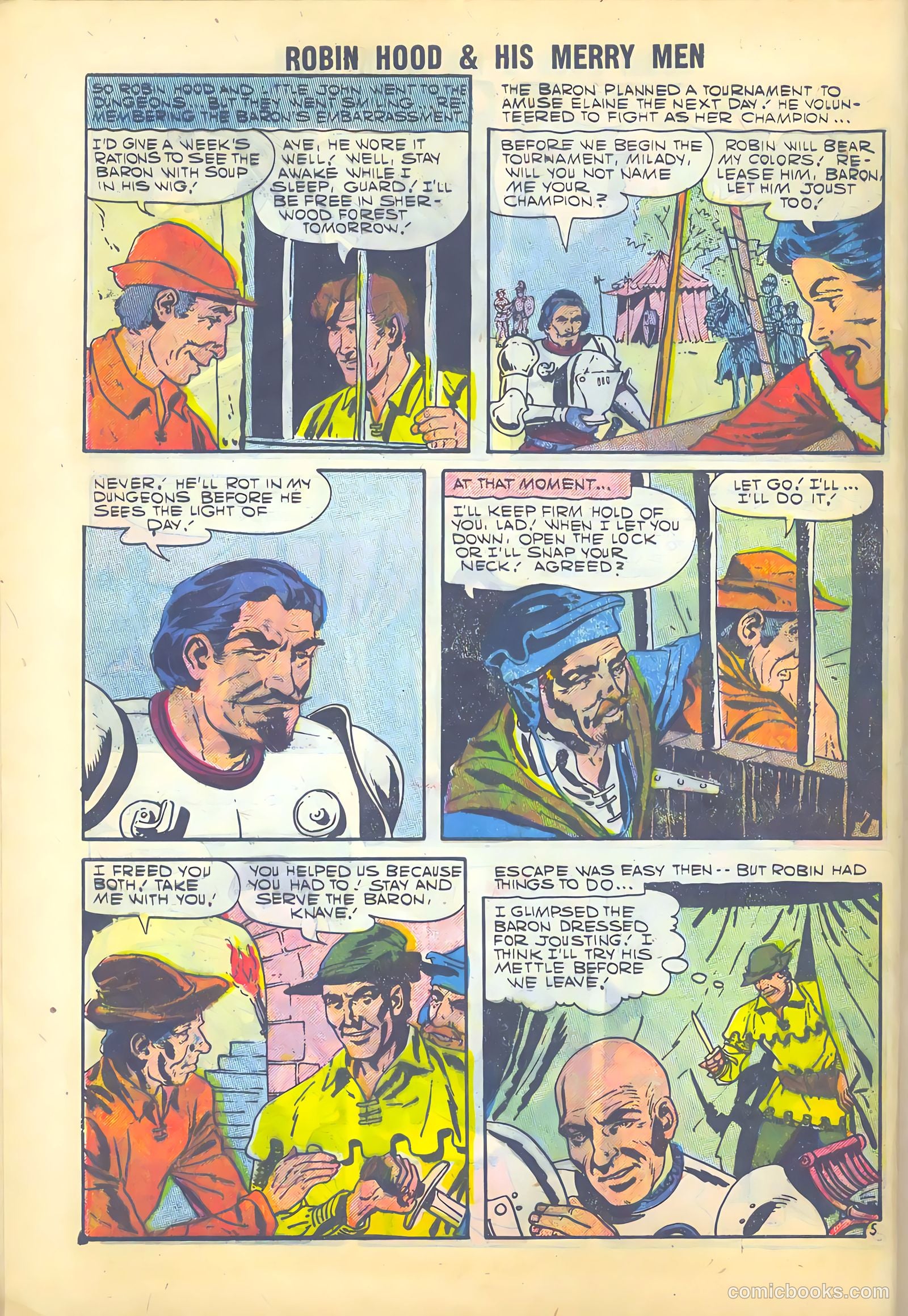 Robin Hood and His Merry Men #34 — page 8 of 36